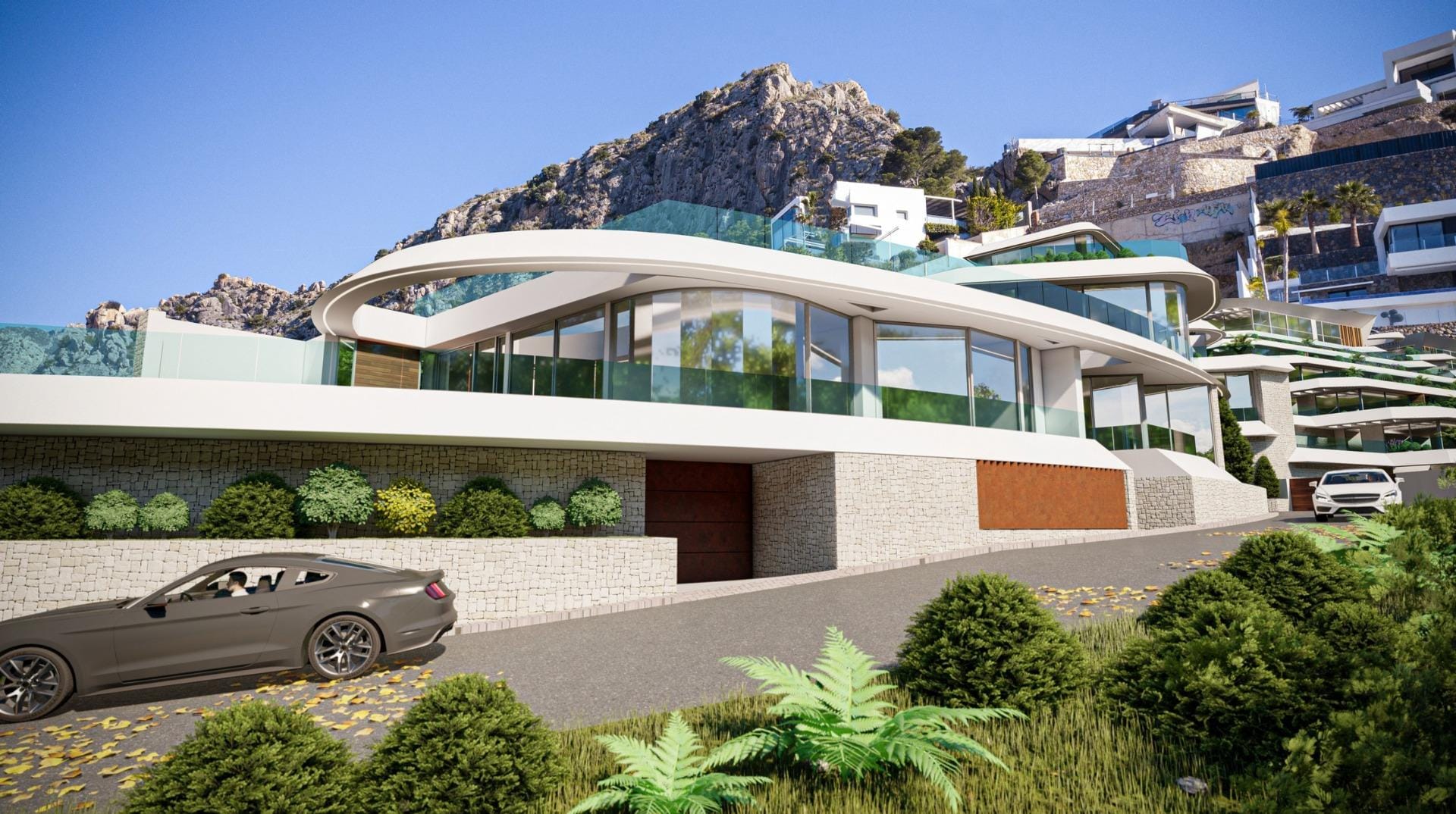 Panoramic 4 Bedroom Duplex Penthouse with Private Pool in Mascarat, Calpe, Alicante
