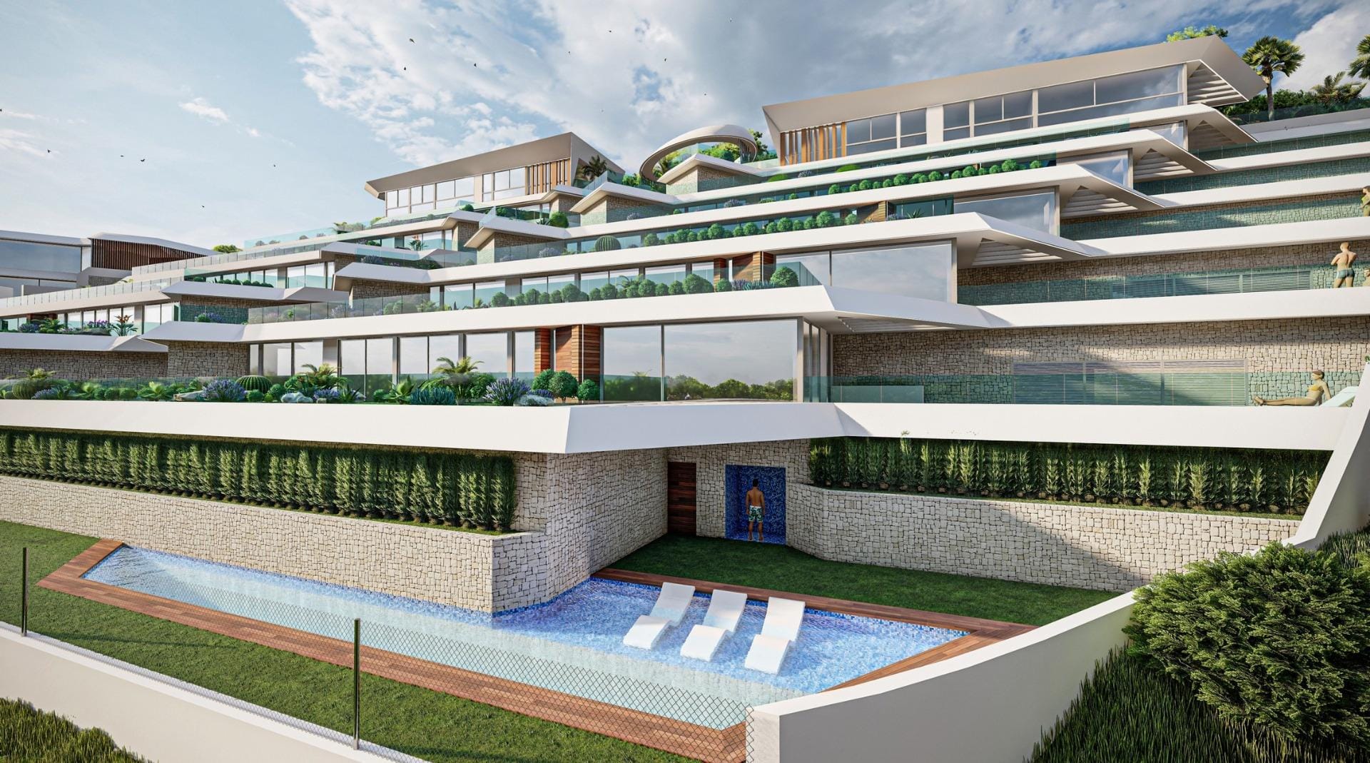 Panoramic 4 Bedroom Duplex Penthouse with Private Pool in Mascarat, Calpe, Alicante