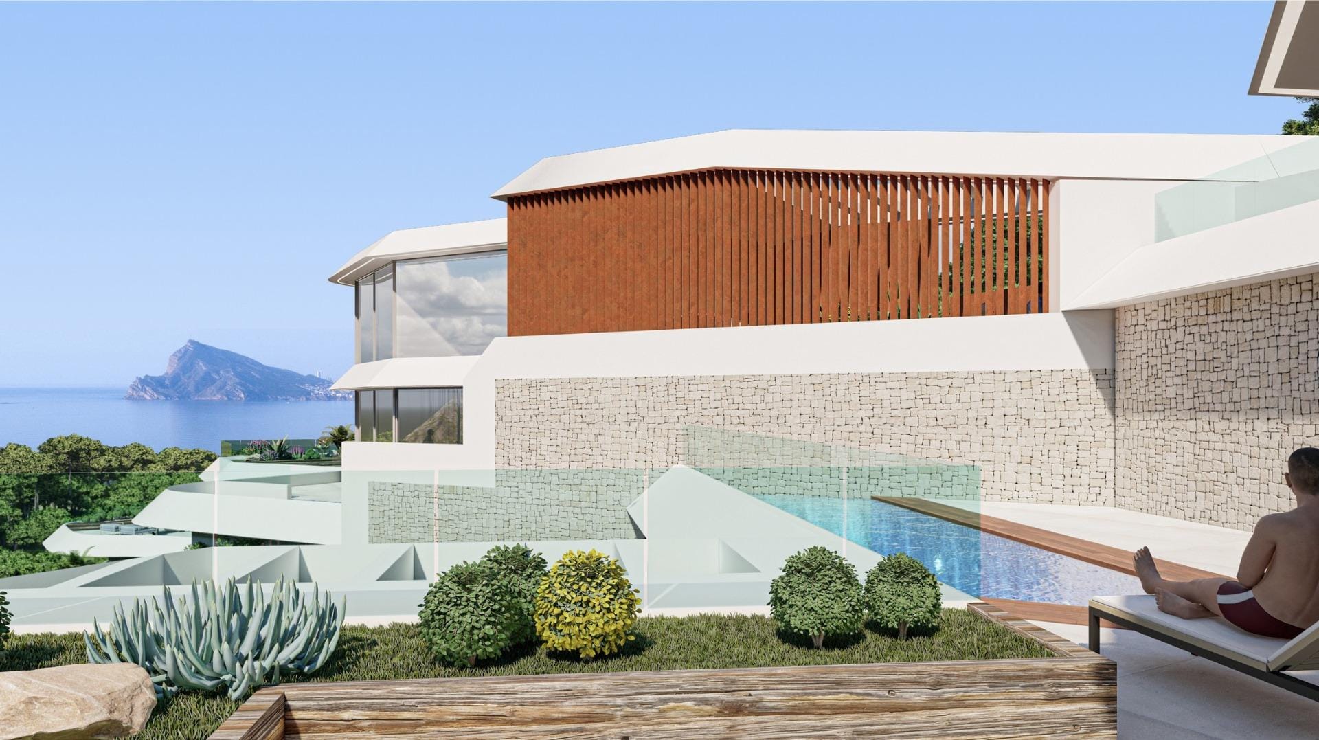 Panoramic 4 Bedroom Duplex Penthouse with Private Pool in Mascarat, Calpe, Alicante