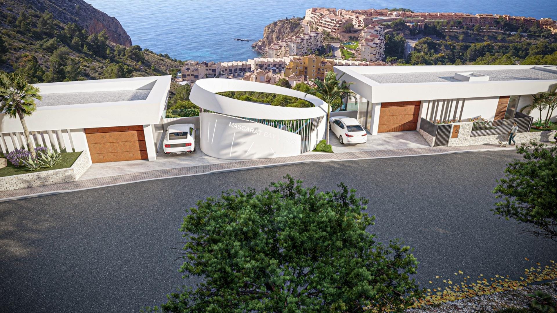 Seaside New Build 3 Bedroom Apartment with Private Pool in Mascarat, Calpe, Alicante