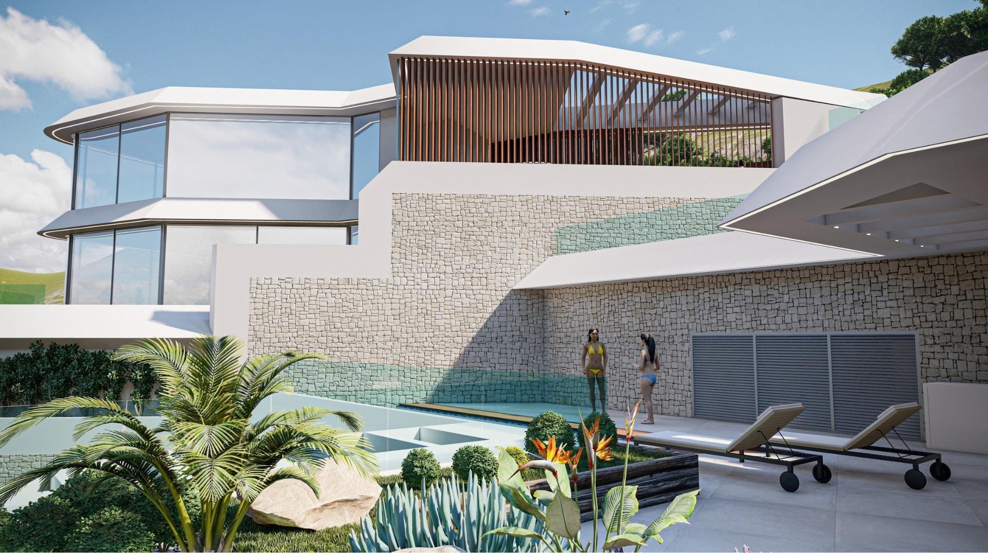 Seaside New Build 3 Bedroom Apartment with Private Pool in Mascarat, Calpe, Alicante