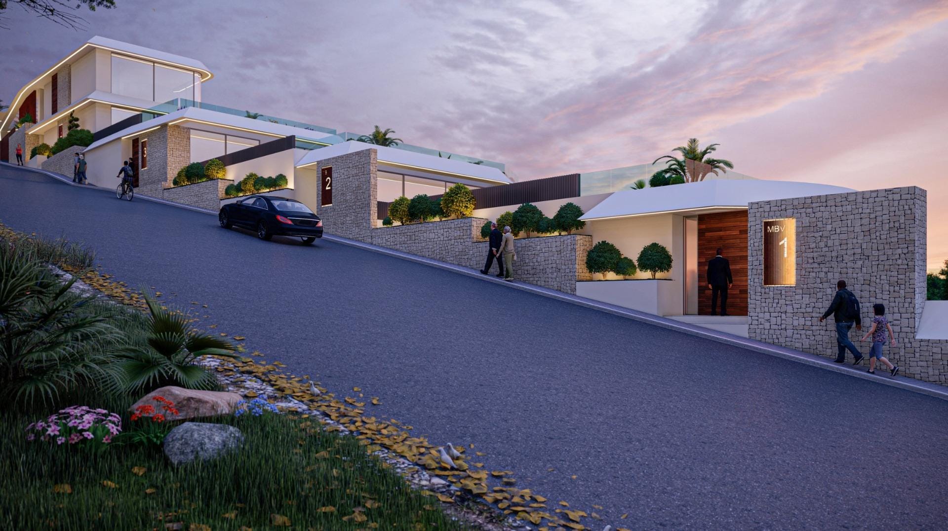 Seaside New Build 3 Bedroom Apartment with Private Pool in Mascarat, Calpe, Alicante