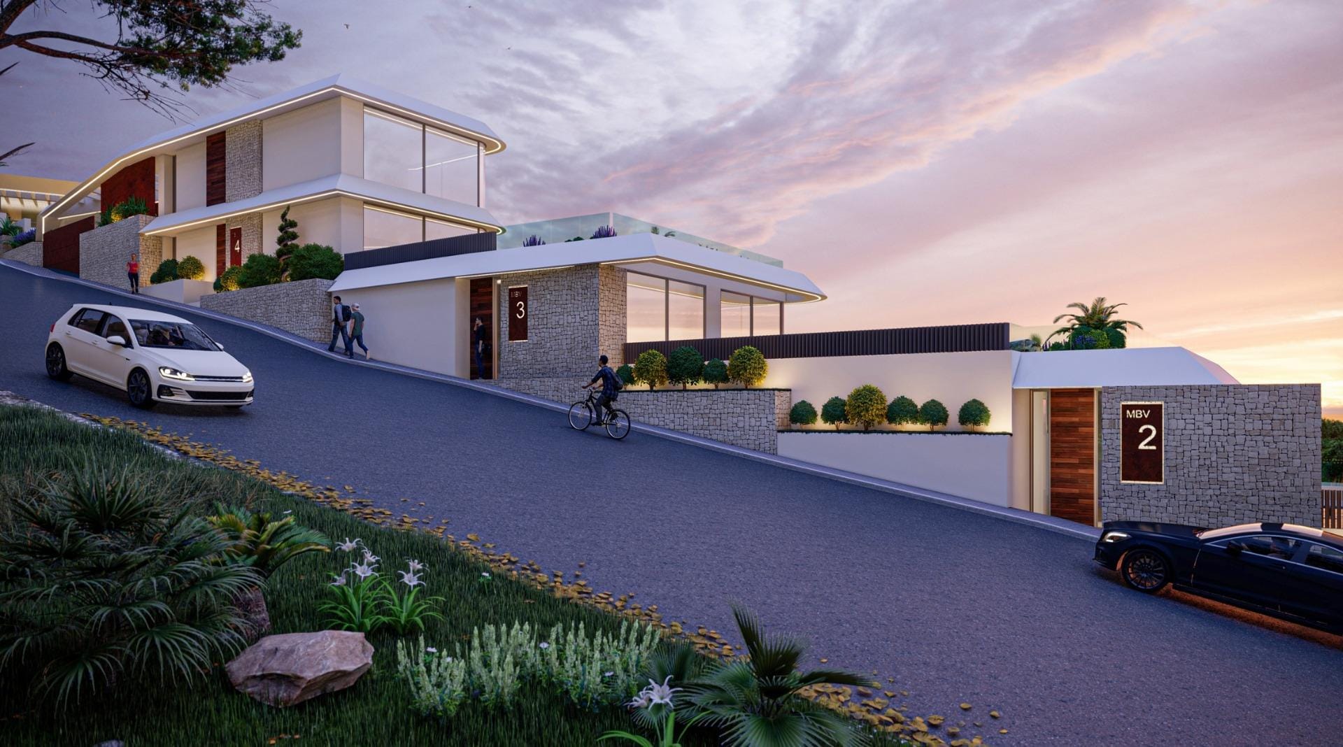 Seaside New Build 3 Bedroom Apartment with Private Pool in Mascarat, Calpe, Alicante