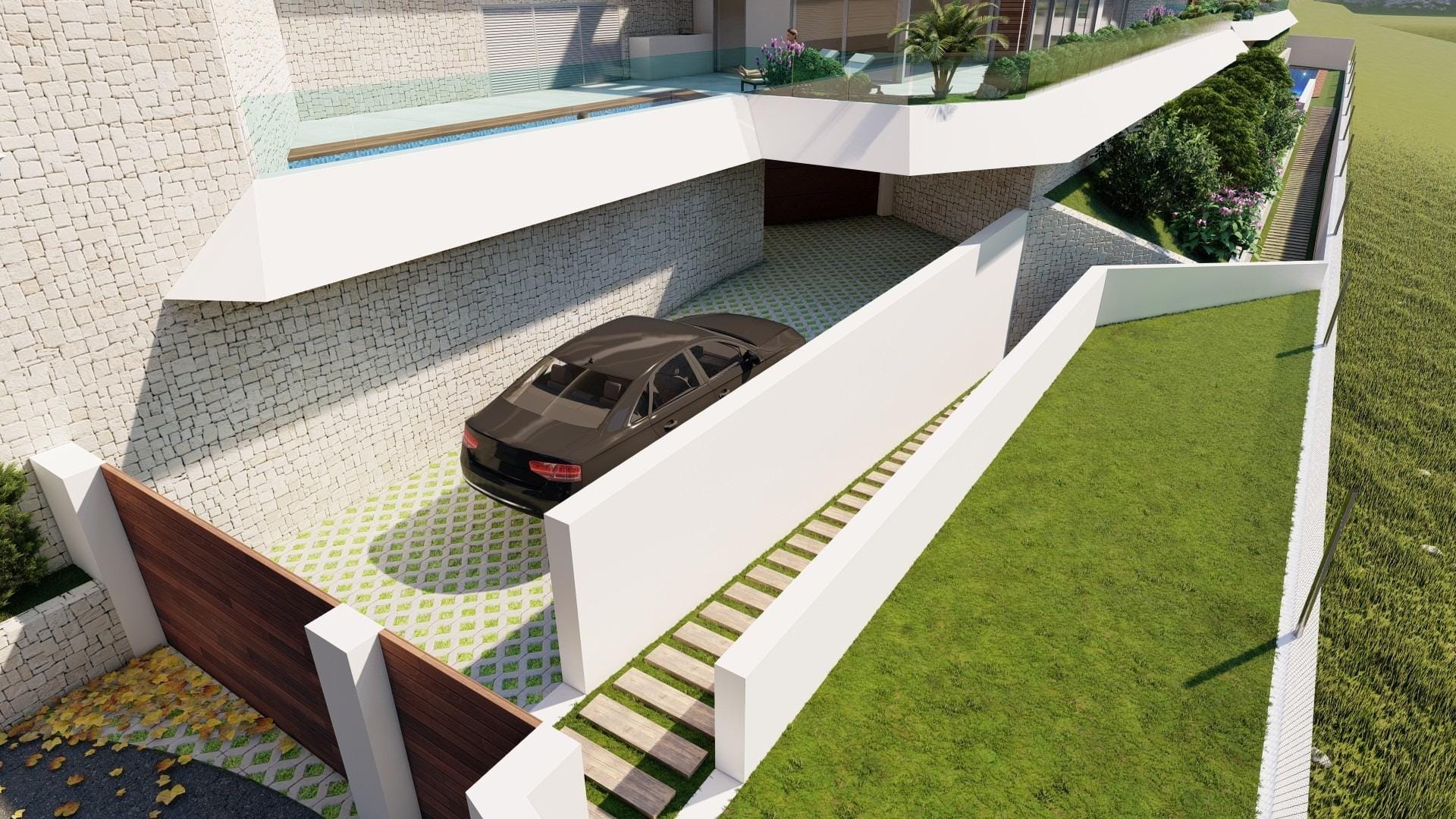 Designer 4 Bedroom Villa with Private Pool and Sea Views in Mascarat, Calpe, Alicante