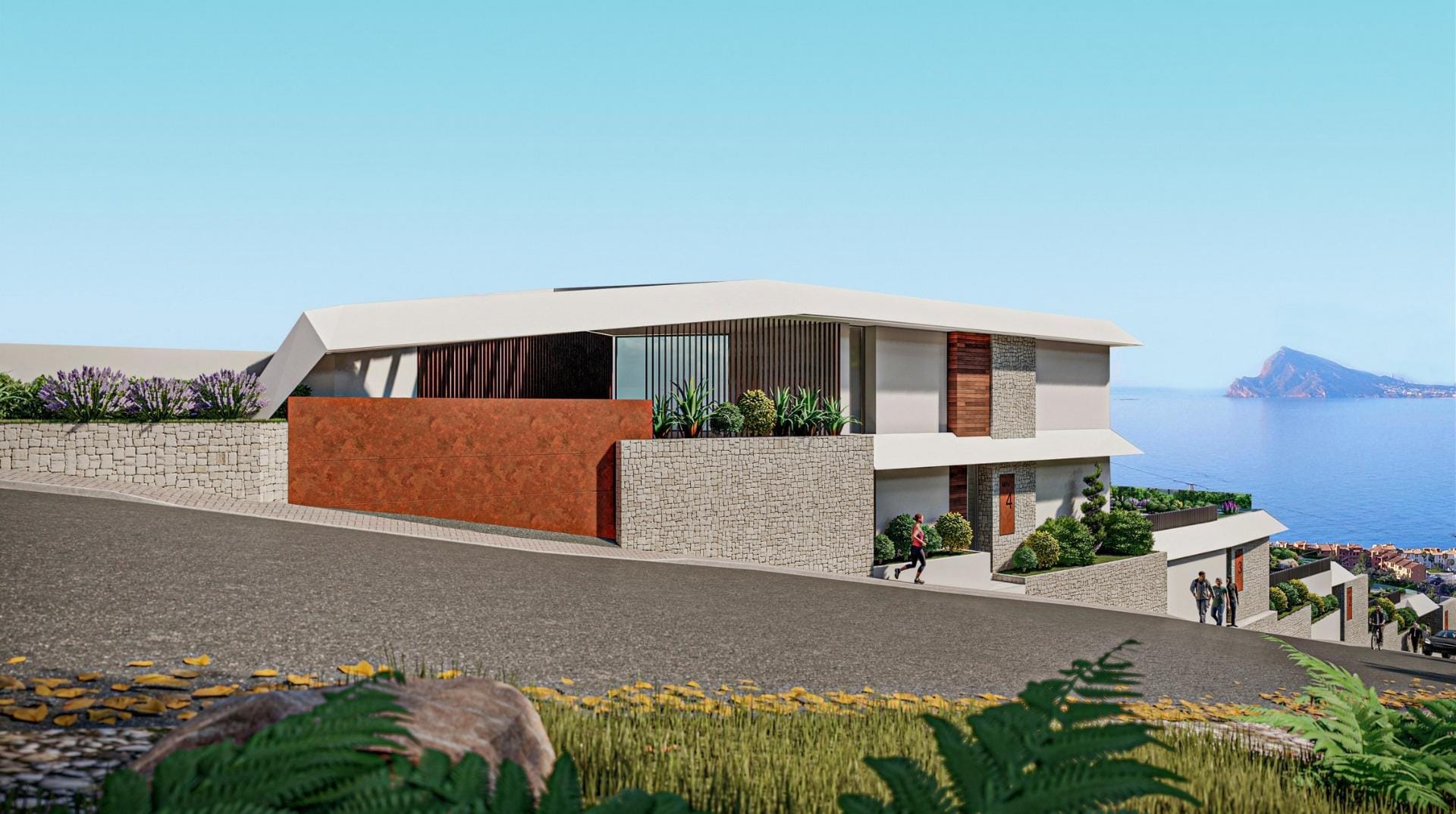 Seaside New Build 3 Bedroom Apartment with Private Pool in Mascarat, Calpe, Alicante
