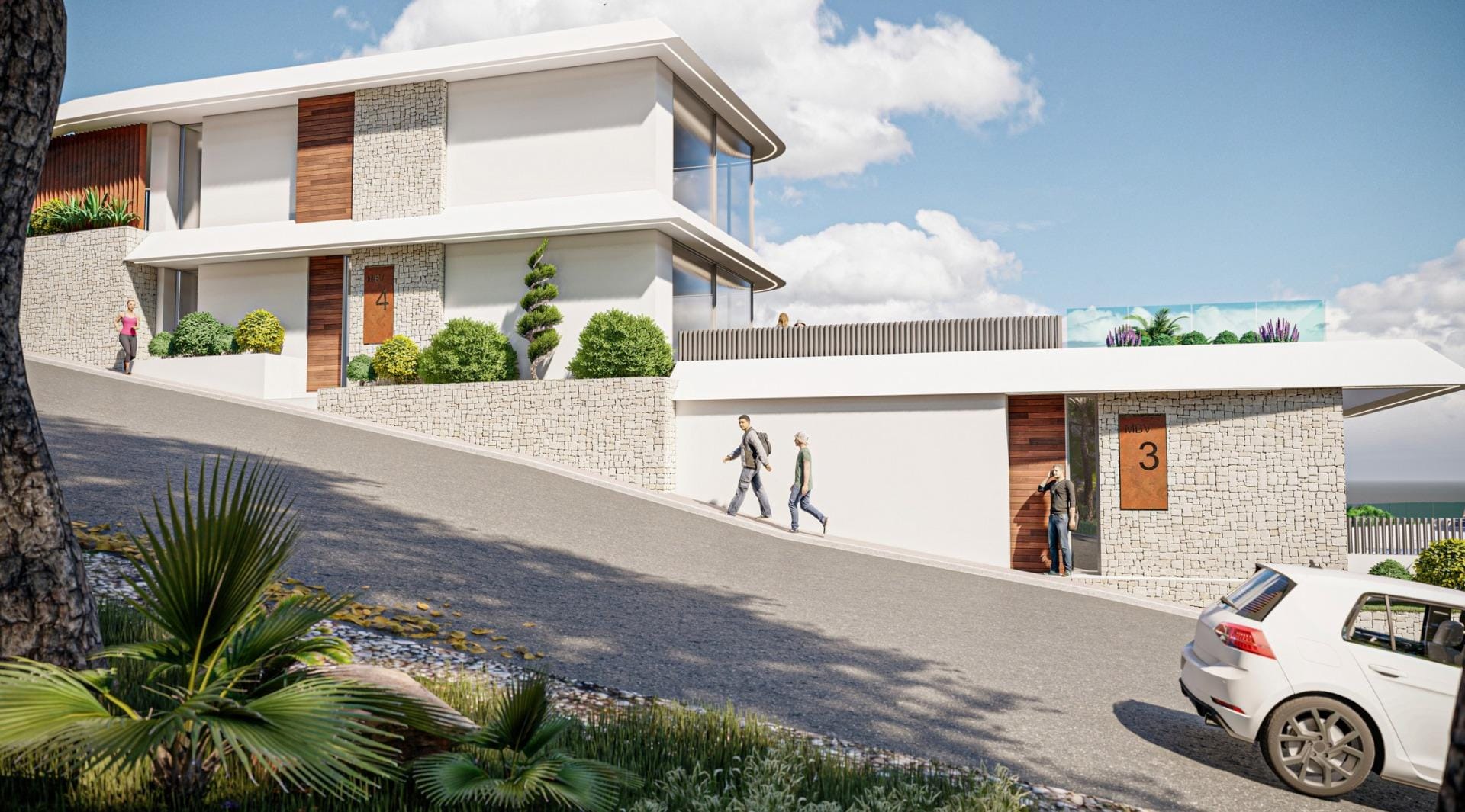 Seaside New Build 3 Bedroom Apartment with Private Pool in Mascarat, Calpe, Alicante