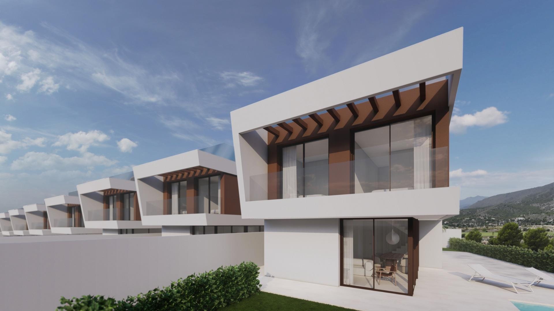 Light-Filled 3 Bedroom Villa with Private Solarium near Puig Campana Golf, Finestrat, Alicante
