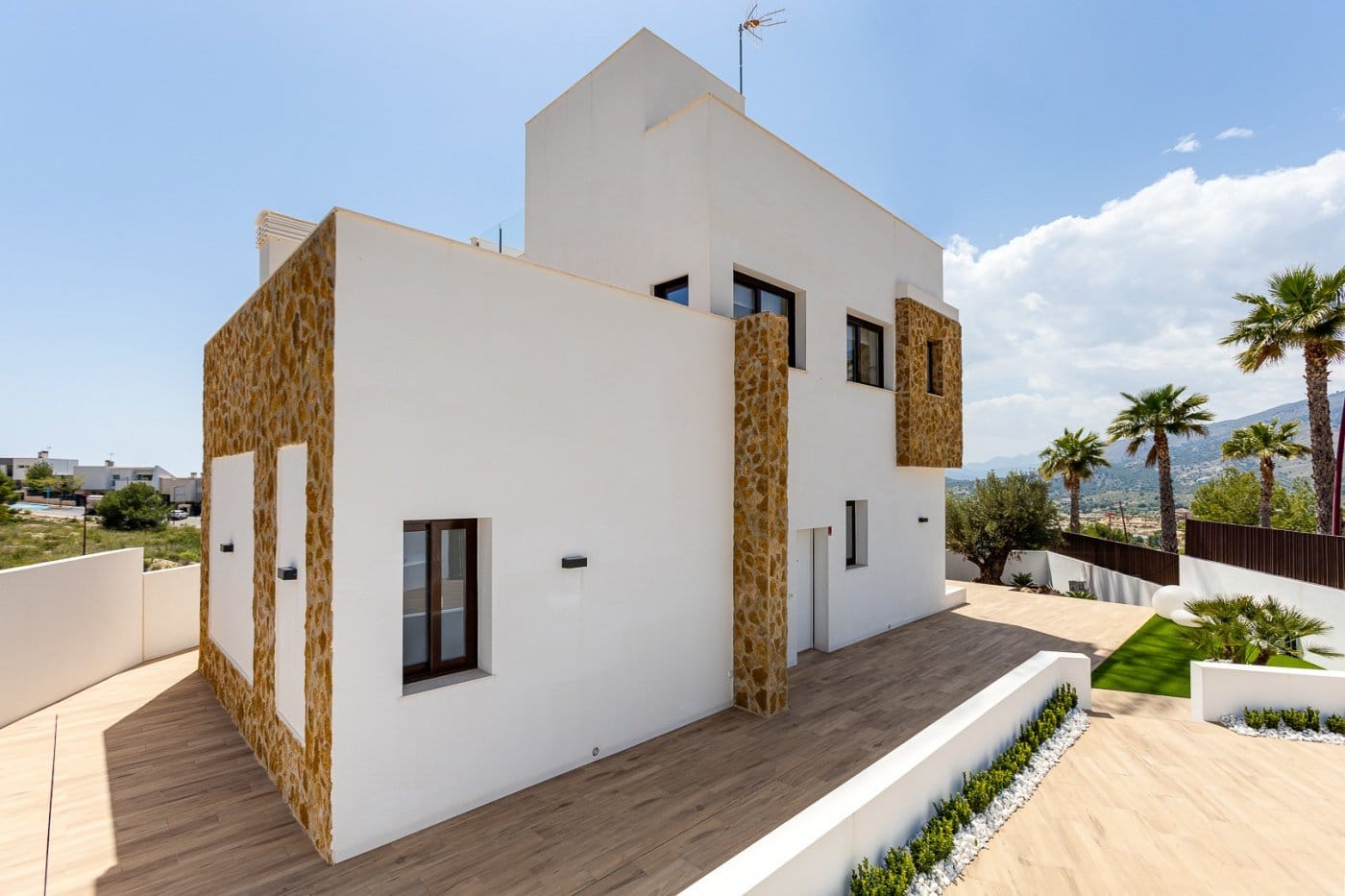 NEW-BUILD-VILLAS-IN-BALCON-DE-FINESTRAT-32 Generous 4 Bedroom Villa with Private Pool and Solarium in Balcón de Finestrat, Alicante