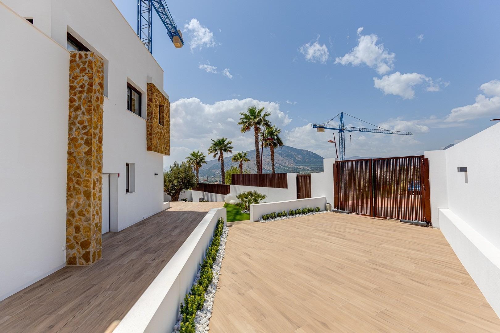 NEW-BUILD-VILLAS-IN-BALCON-DE-FINESTRAT-5 Contemporary 3 Bedroom Villa with Private Solarium in Balcón de Finestrat, Alicante