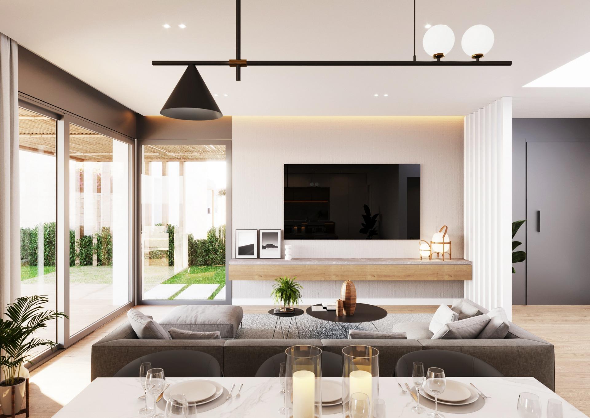 Elegant New Build 4 Bedroom Villa with Sea Views for Sale in Polop, Costa Blanca