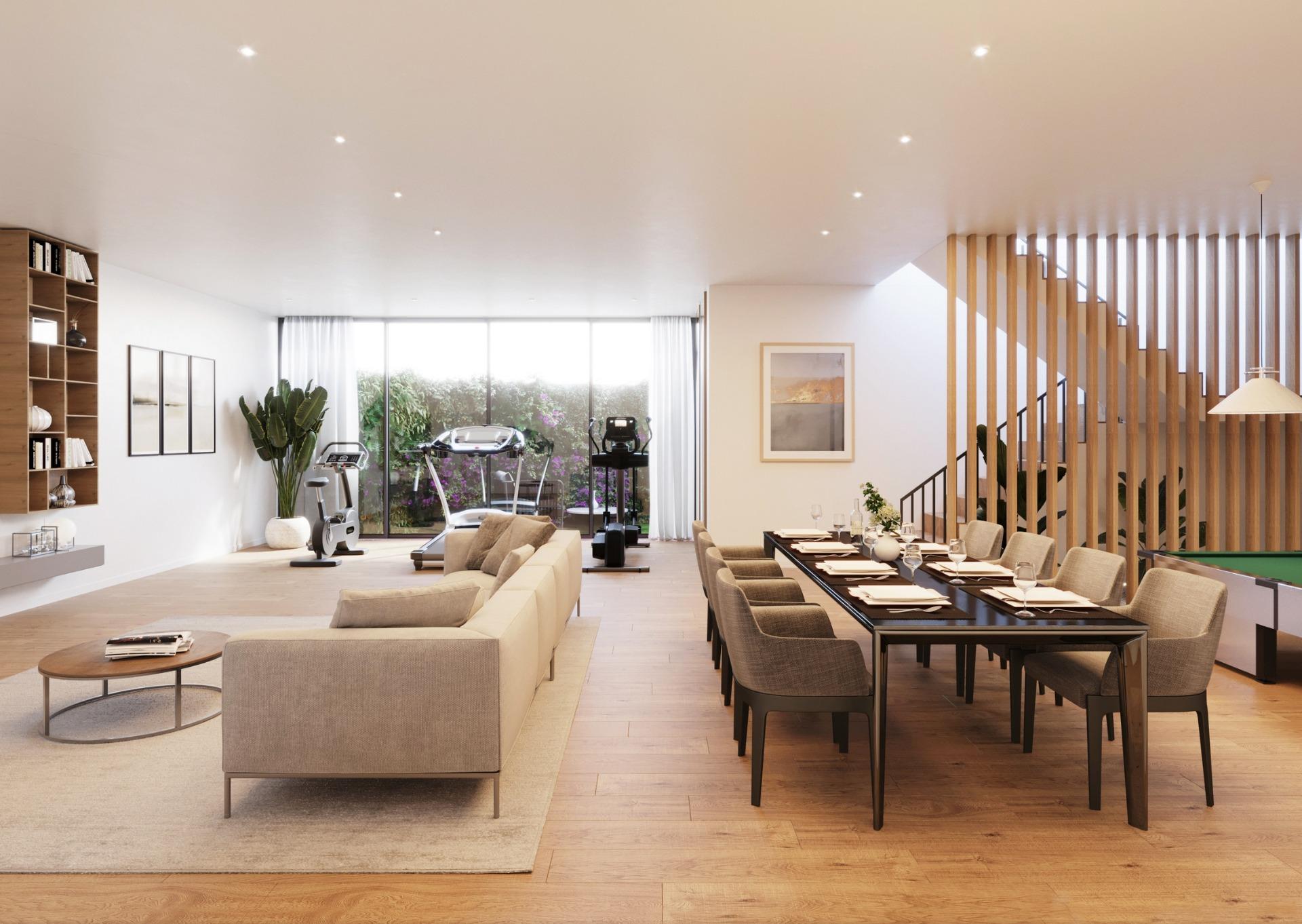 Contemporary New Build 2 Bedroom Single-Storey Villa with Sea Views for Sale in Polop, Costa Blanca