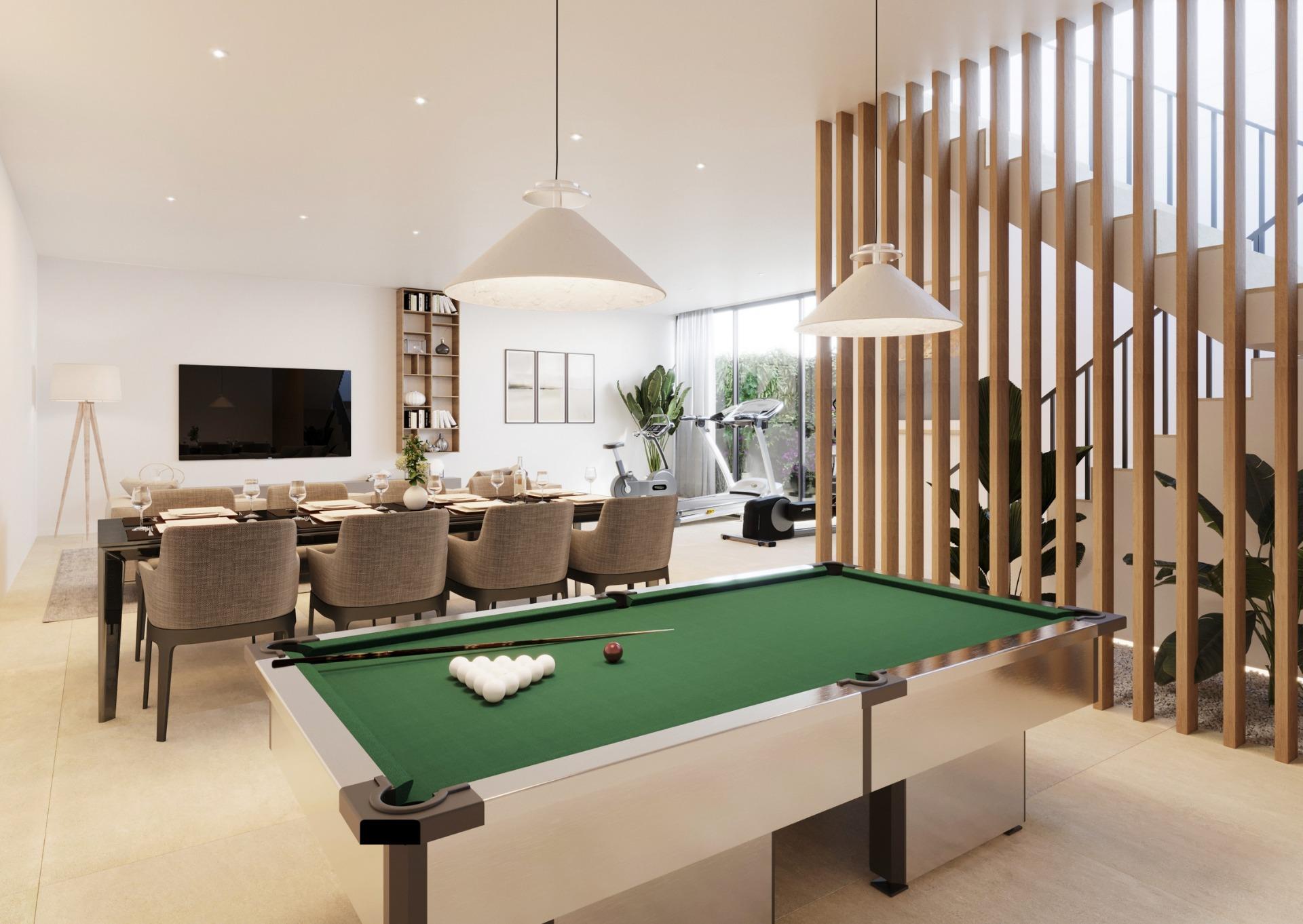 Contemporary New Build 2 Bedroom Single-Storey Villa with Sea Views for Sale in Polop, Costa Blanca