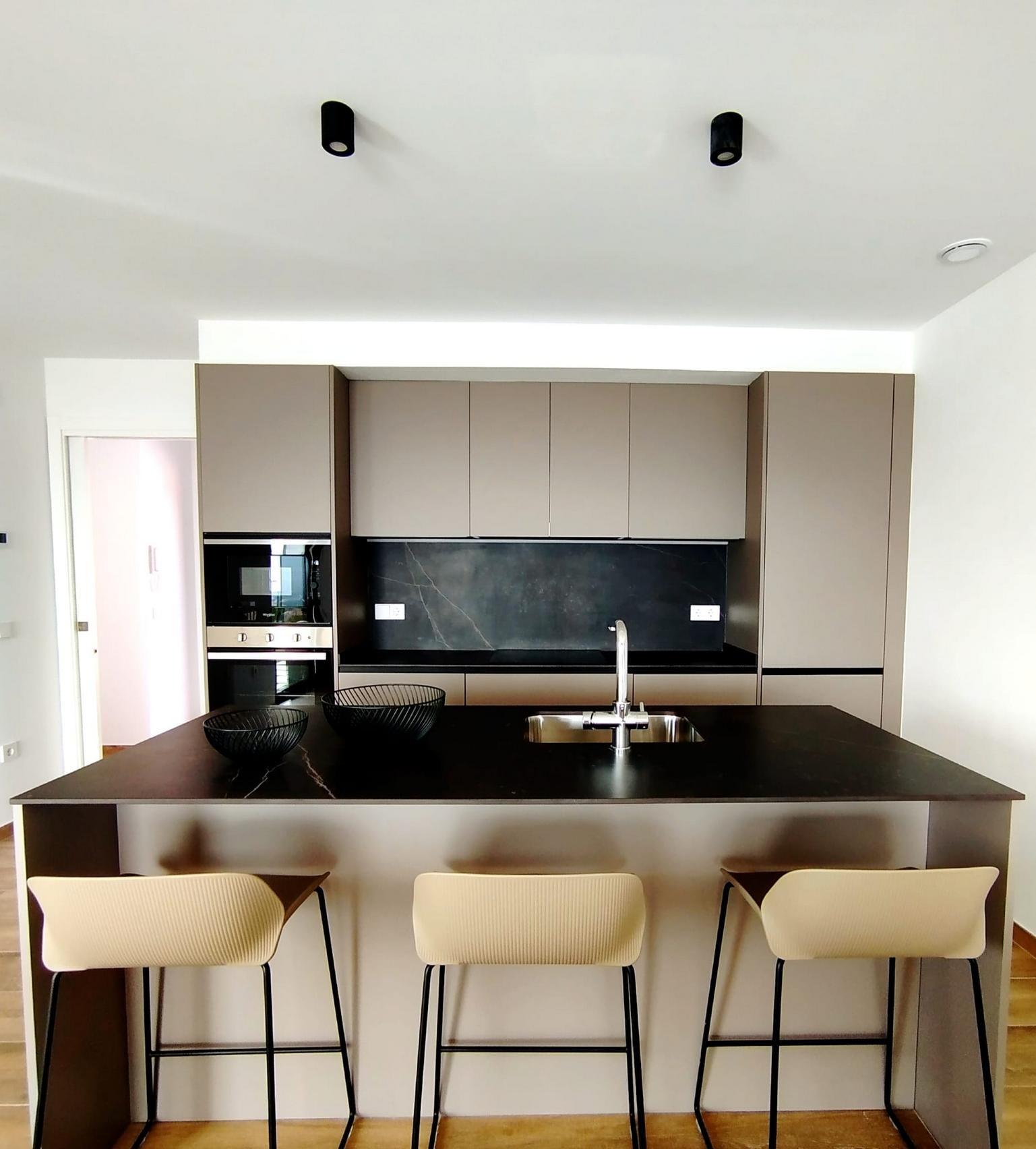Contemporary New Build 2 Bedroom Single-Storey Villa with Sea Views for Sale in Polop, Costa Blanca