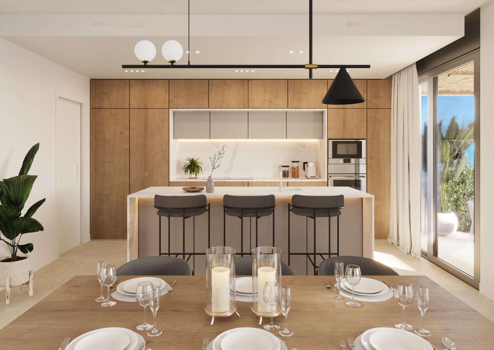 Elegant New Build 4 Bedroom Villa with Sea Views for Sale in Polop, Costa Blanca