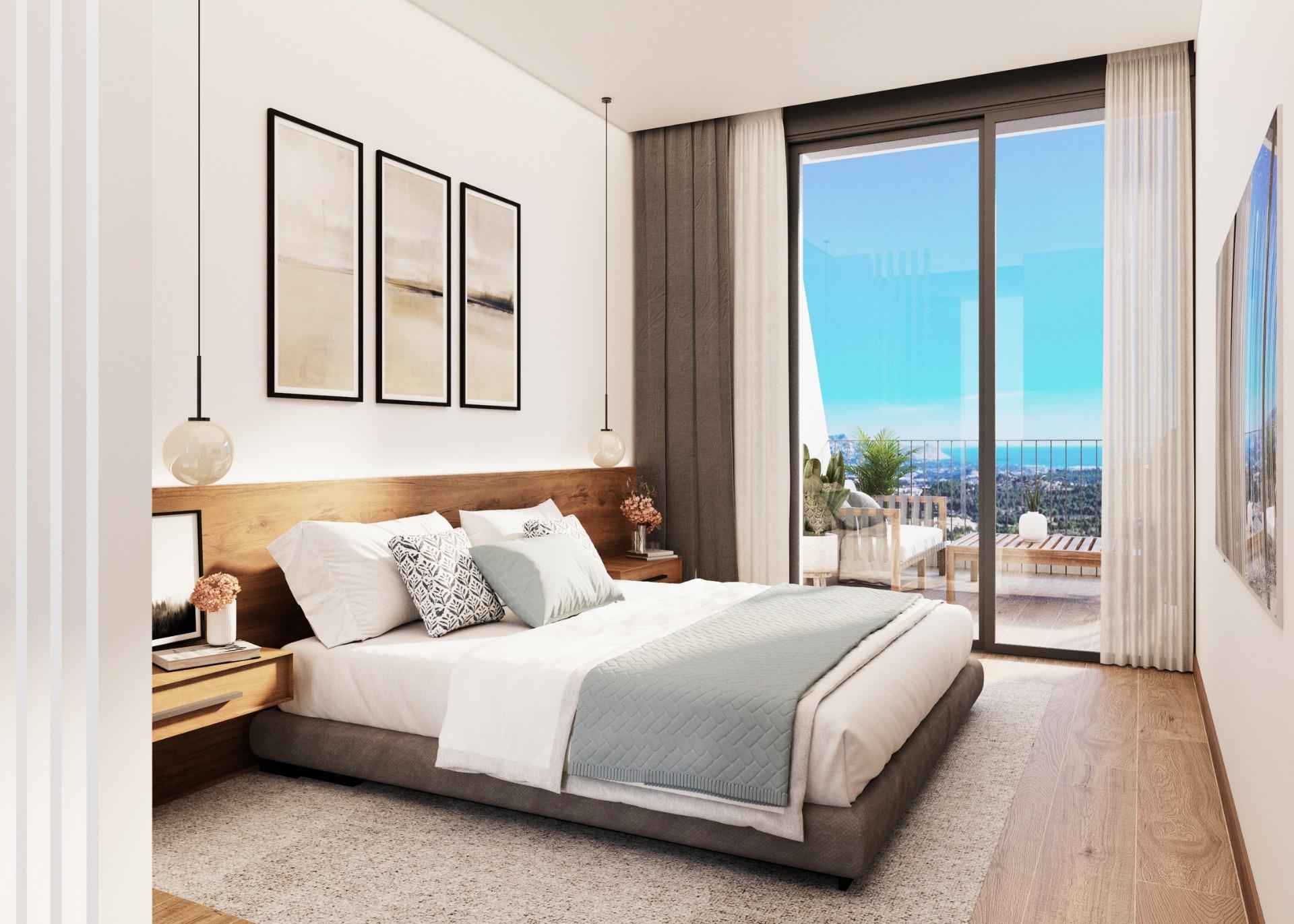 Elegant New Build 4 Bedroom Villa with Sea Views for Sale in Polop, Costa Blanca