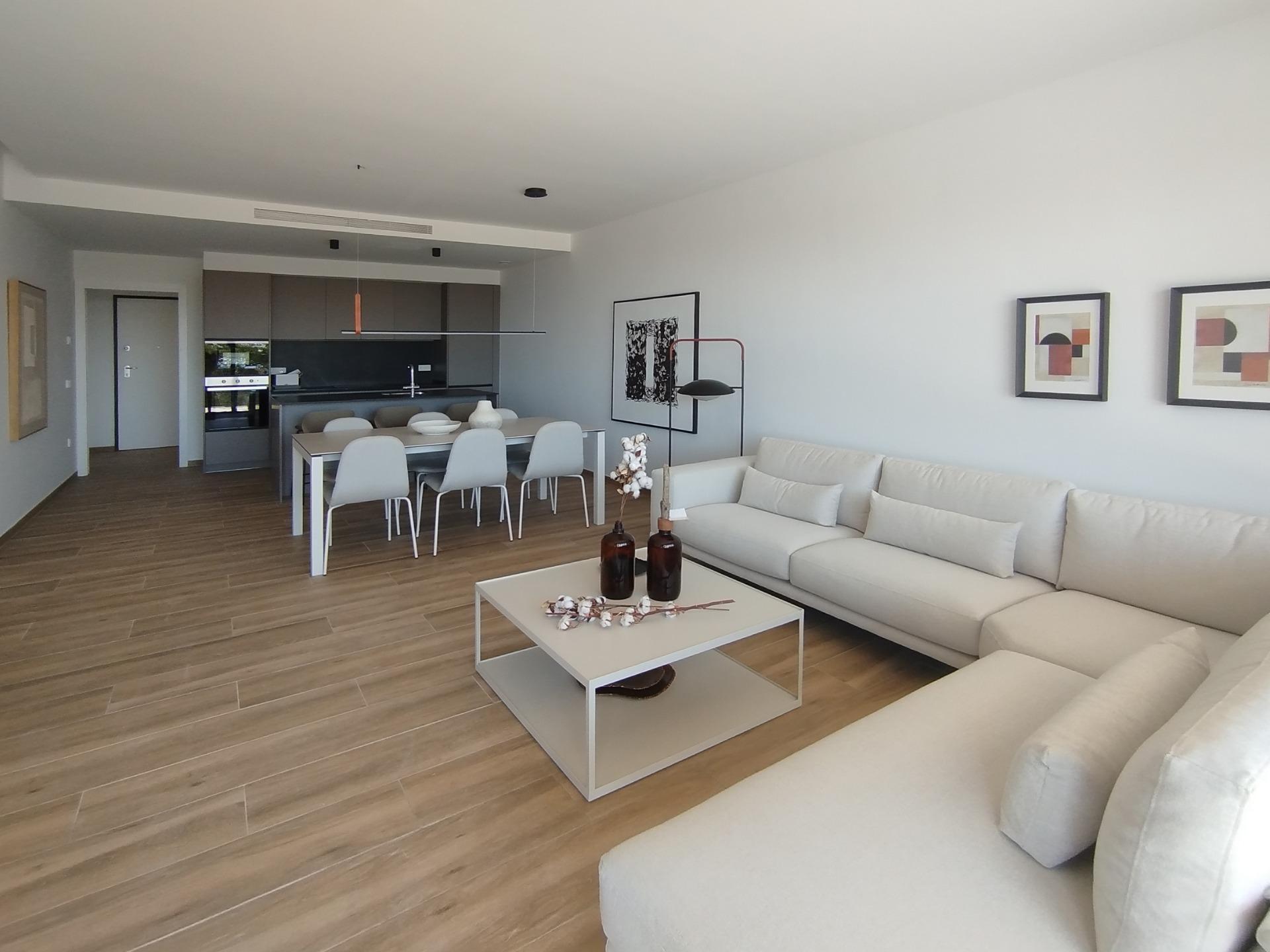 Contemporary New Build 2 Bedroom Single-Storey Villa with Sea Views for Sale in Polop, Costa Blanca