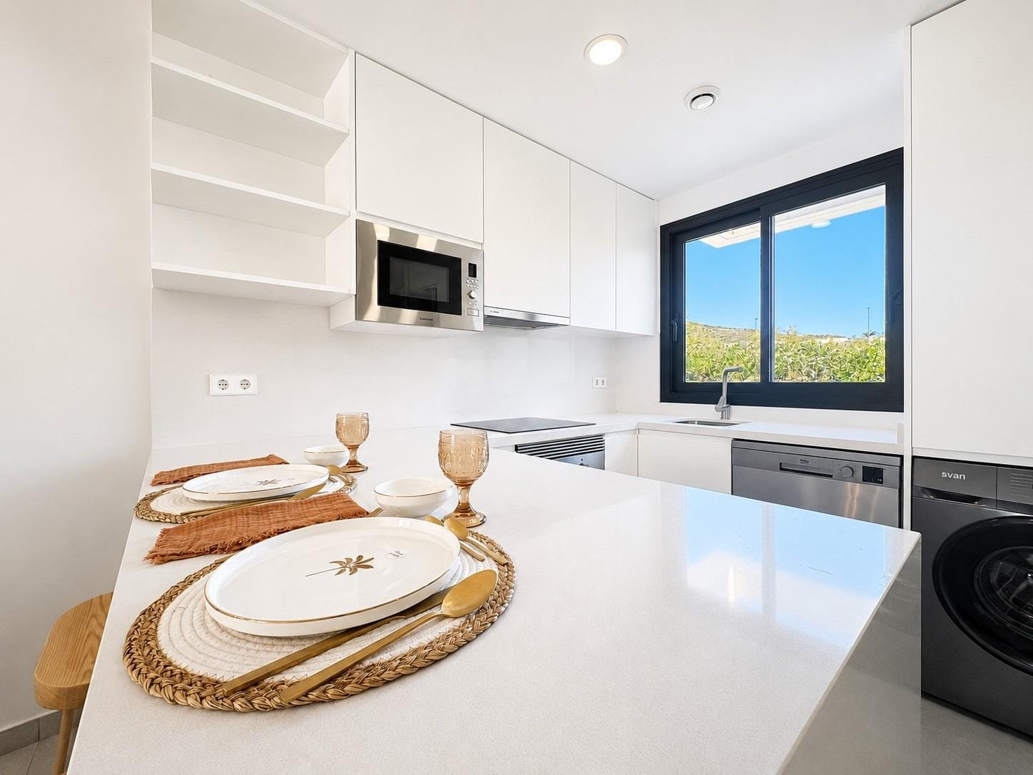 Inviting Key Ready 3 Bedroom Townhouse with Private Gardens in Altaona Golf, Murcia