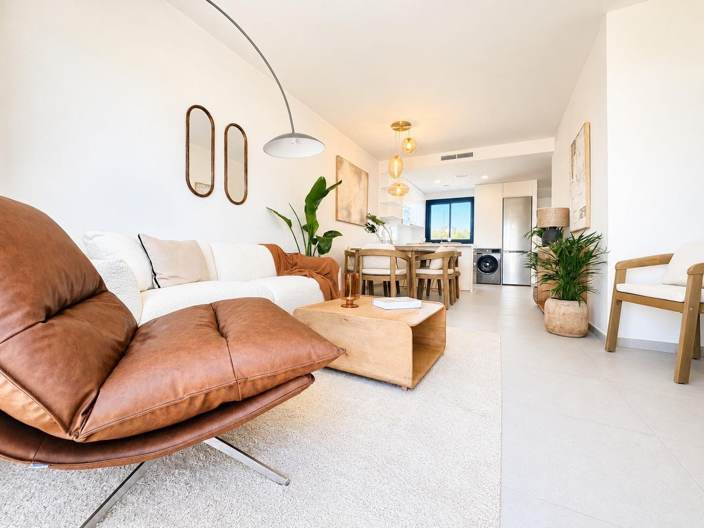 Inviting Key Ready 3 Bedroom Townhouse with Private Gardens in Altaona Golf, Murcia