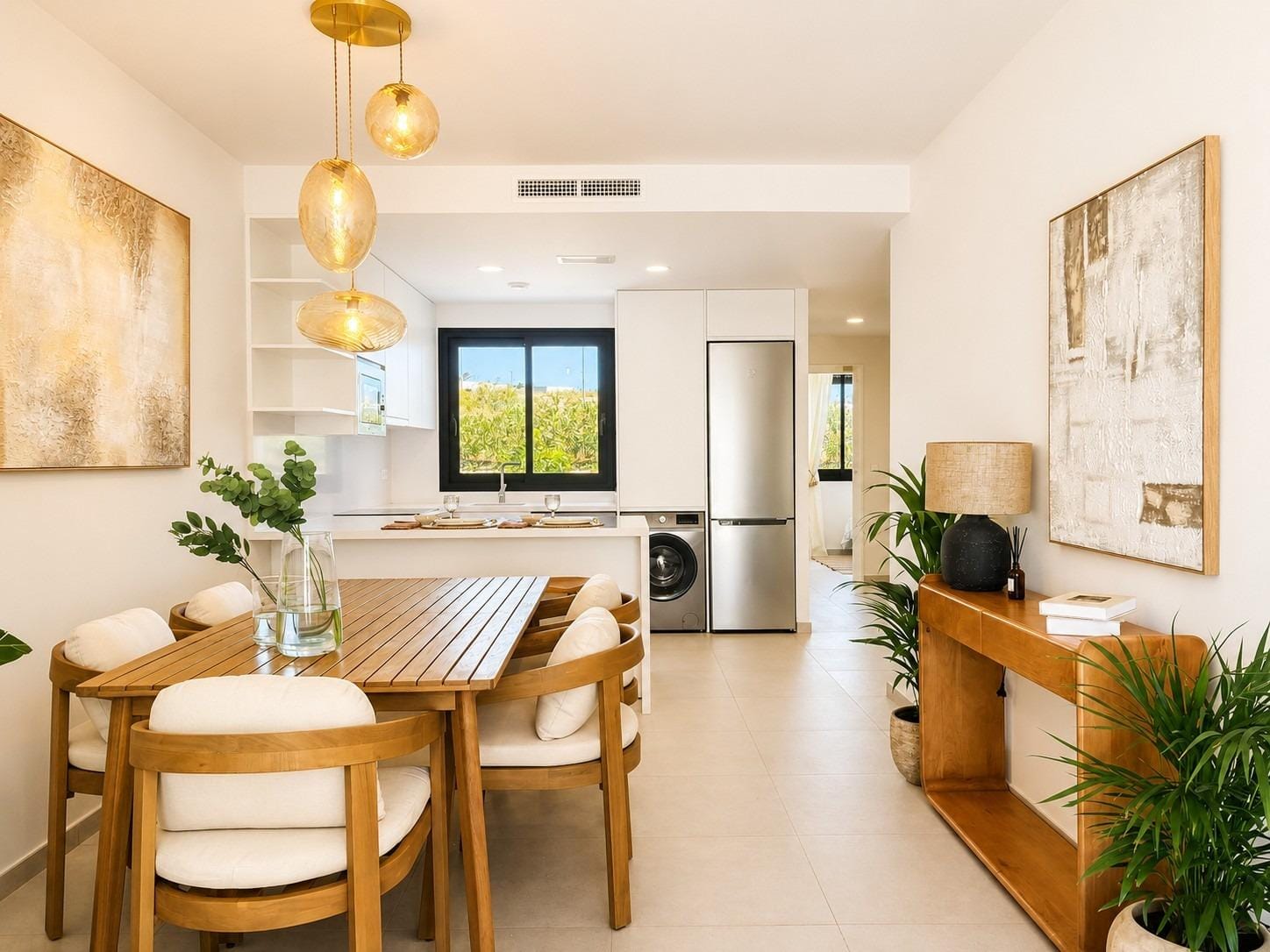 Inviting Key Ready 3 Bedroom Townhouse with Private Gardens in Altaona Golf, Murcia