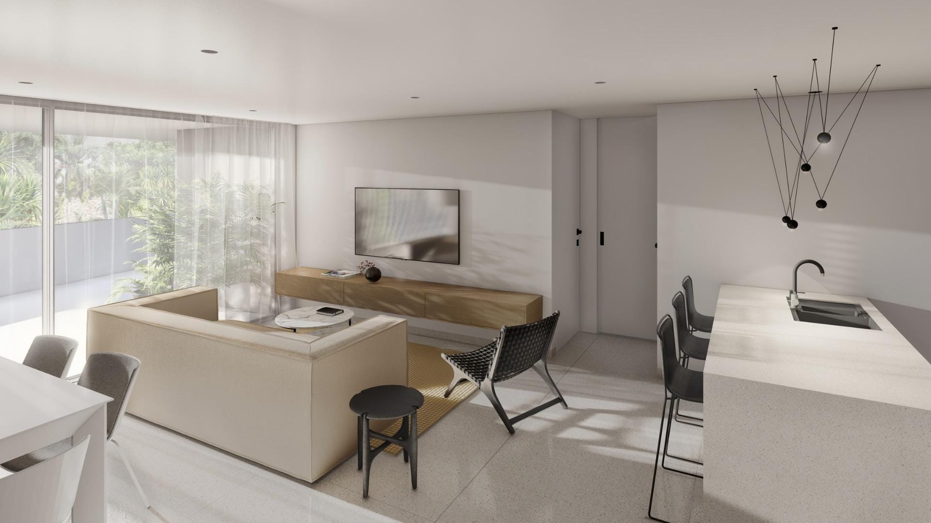 Light-Filled 2 Bedroom Apartment with Terrace in El Raso, Guardamar del Segura, Alicante