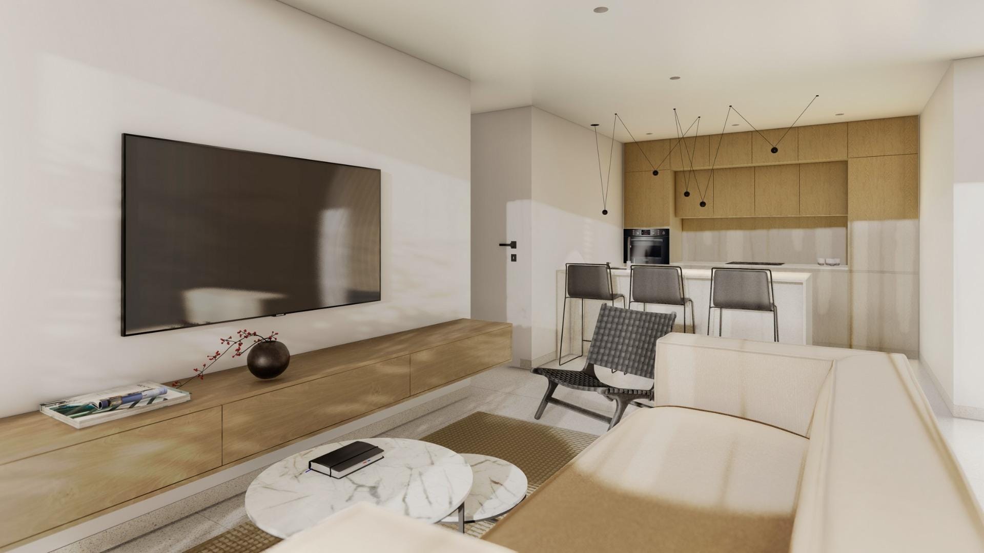 Light-Filled 2 Bedroom Apartment with Terrace in El Raso, Guardamar del Segura, Alicante