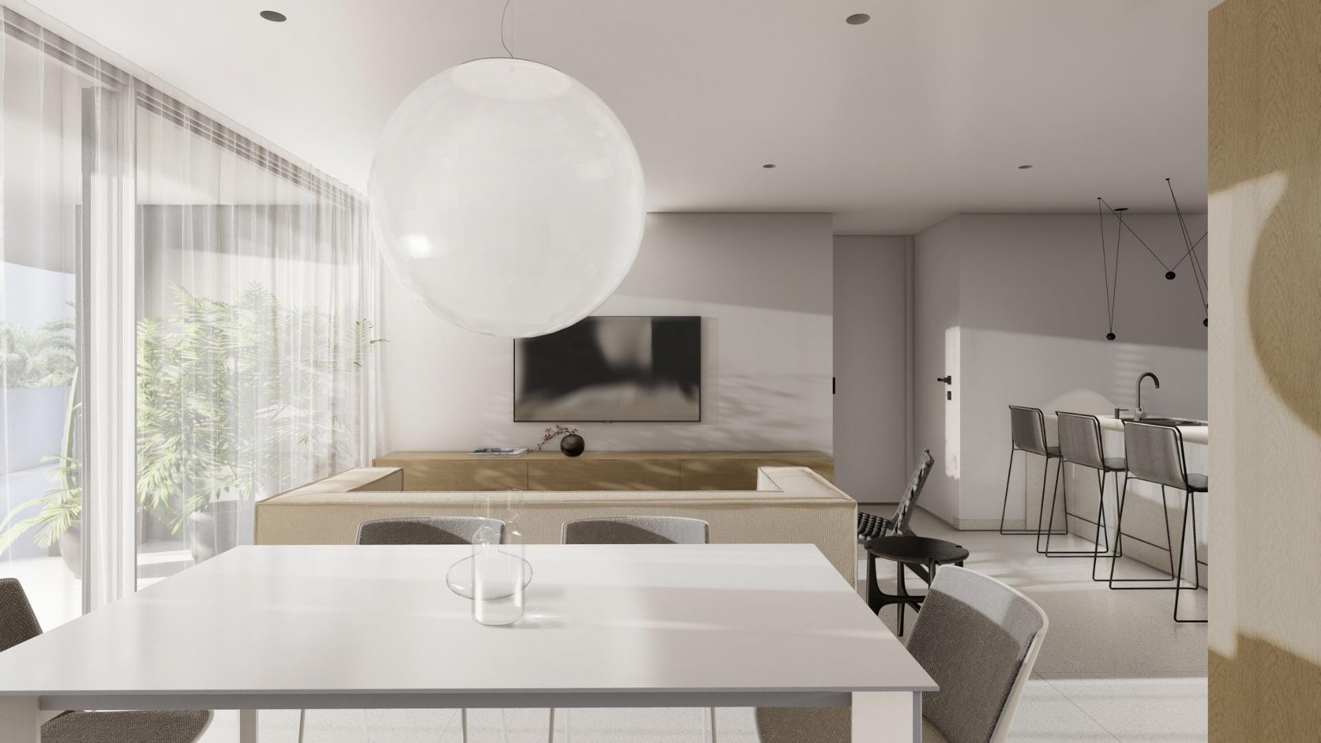 Coastal 2 Bedroom Penthouse with Private Solarium in El Raso, Guardamar del Segura, Alicante
