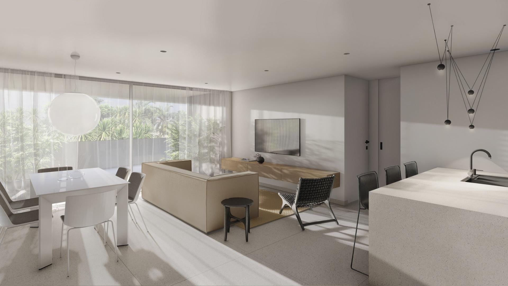Coastal 2 Bedroom Penthouse with Private Solarium in El Raso, Guardamar del Segura, Alicante