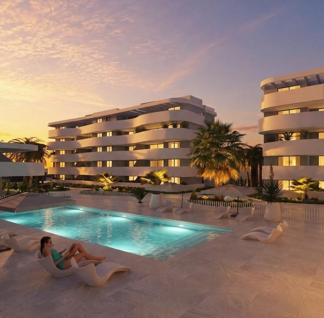 Light-Filled 2 Bedroom Apartment with Terrace in El Raso, Guardamar del Segura, Alicante
