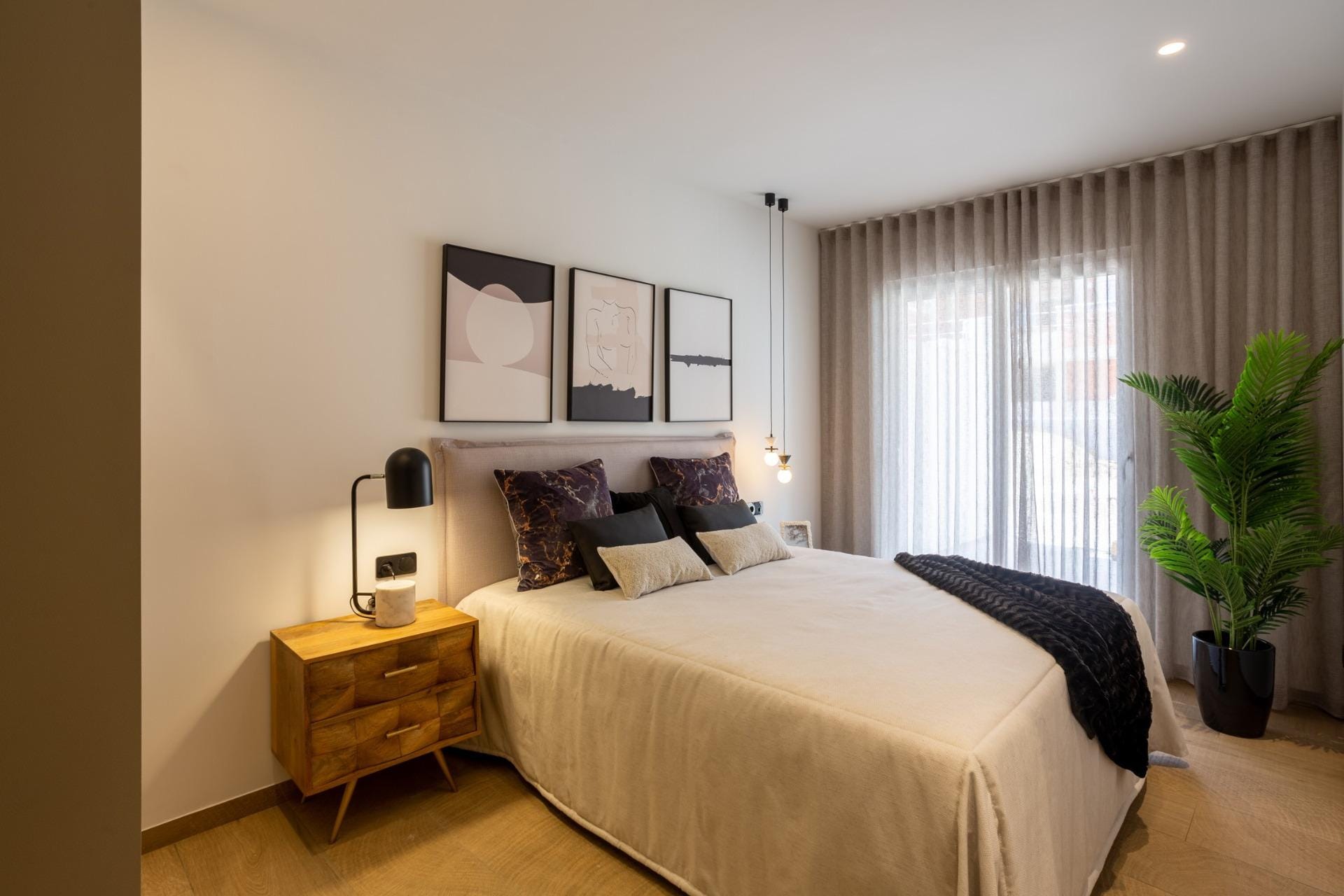 New-Bungalows-in-La-Finca-Golf-Algorfa-Luxury-and-Nature-at-the-Costa-Blanca-9 Serene New Build 3 Bedroom Ground Floor Apartment with Garden in La Finca Golf, Algorfa, Alicante