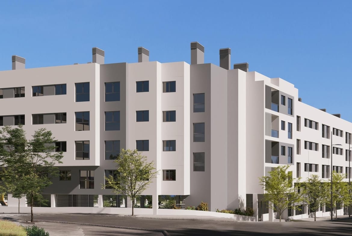 Street-facing apartment residence in San Agustín, Alicante
