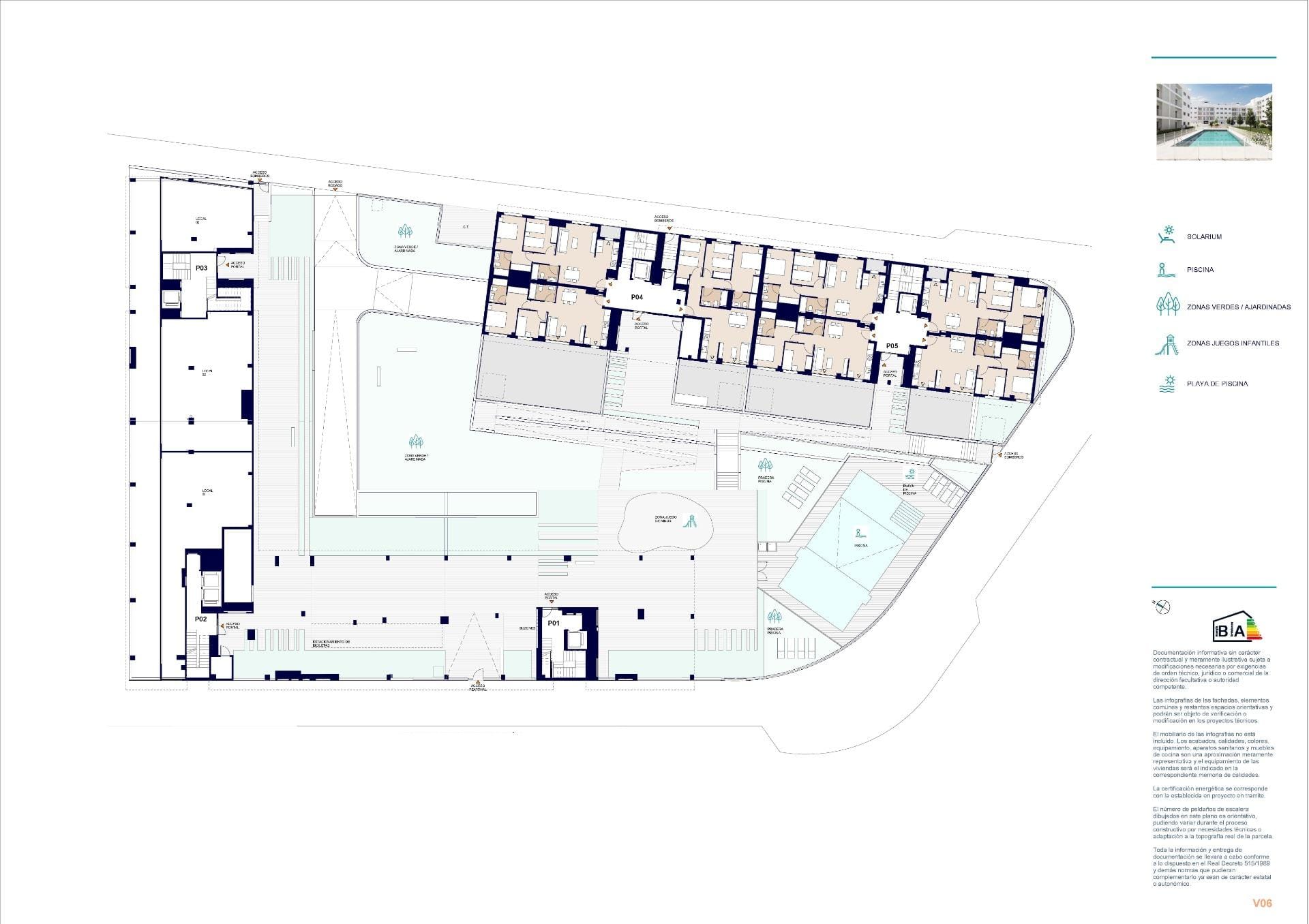 New-Residential-Development-in-Alicante-with-Open-Views-12 Contemporary 2 Bedroom Ground Floor Apartment with Communal Pool in San Agustín, Alicante
