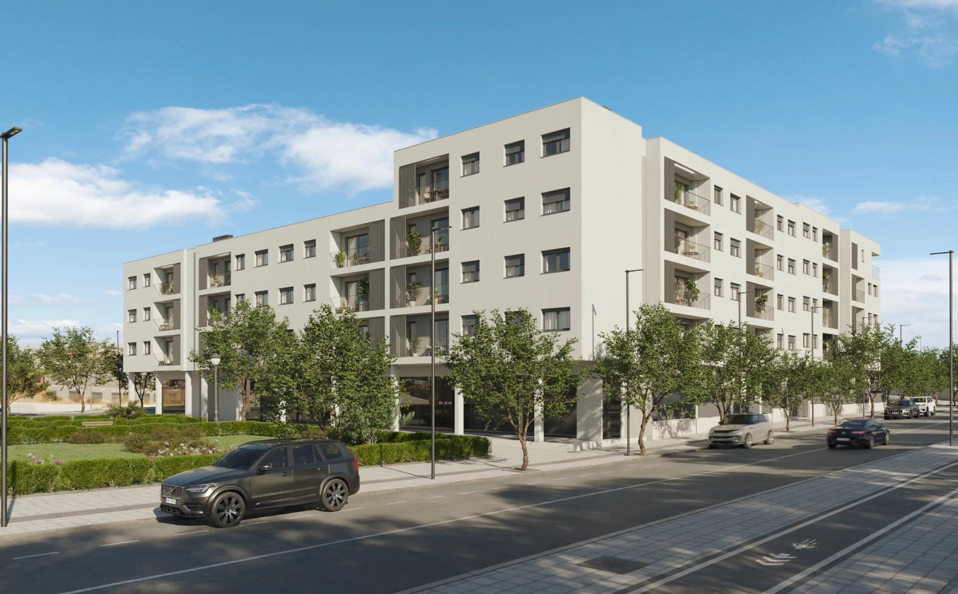 New-Residential-Development-in-Alicante-with-Open-Views-2 Contemporary 2 Bedroom Ground Floor Apartment with Communal Pool in San Agustín, Alicante