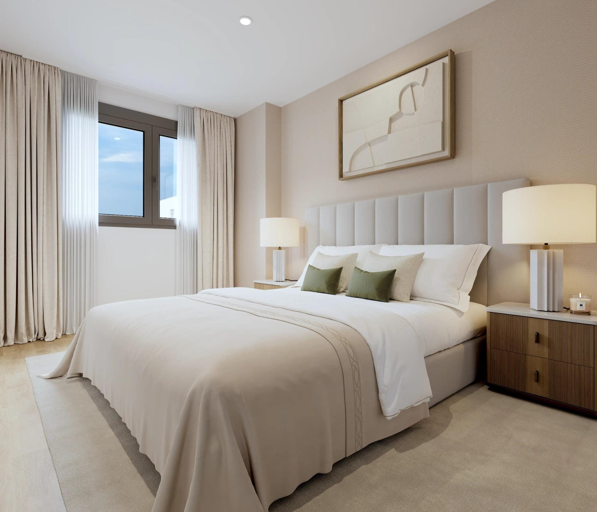New-Residential-Development-in-Alicante-with-Open-Views-7 Contemporary 2 Bedroom Ground Floor Apartment with Communal Pool in San Agustín, Alicante