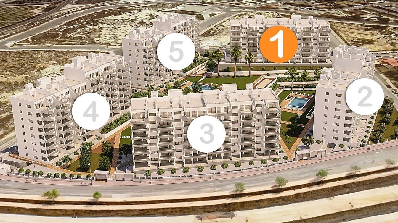 New-Residential-Development-in-San-Miguel-de-Salinas-6 Airy New Build 3 Bedroom Apartment with Terrace in San Miguel de Salinas, Alicante