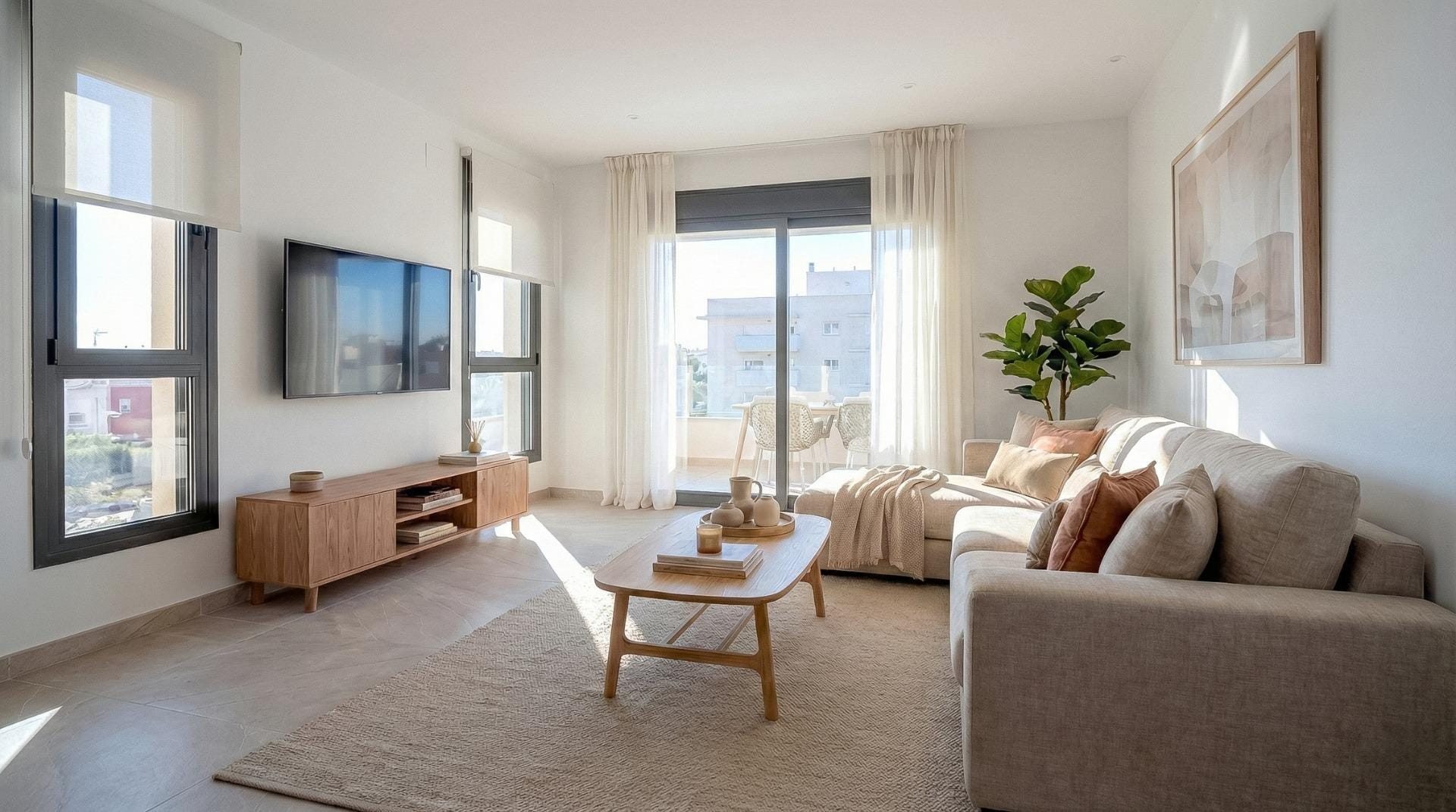 Inviting 2 Bedroom Ground Floor Apartment with Terrace in Benijófar, Alicante
