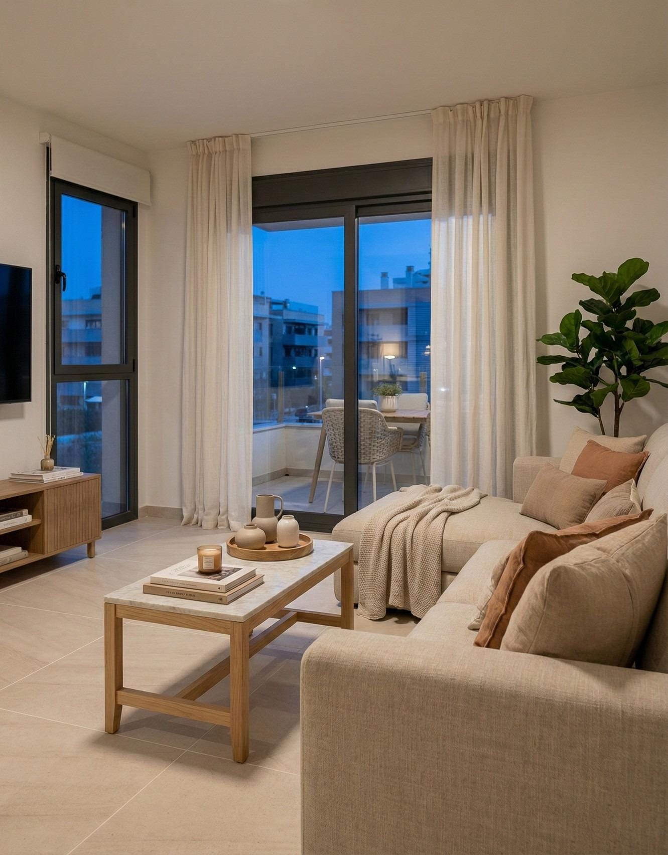 Elegant 3 Bedroom Penthouse with Terrace in Benijófar, Alicante
