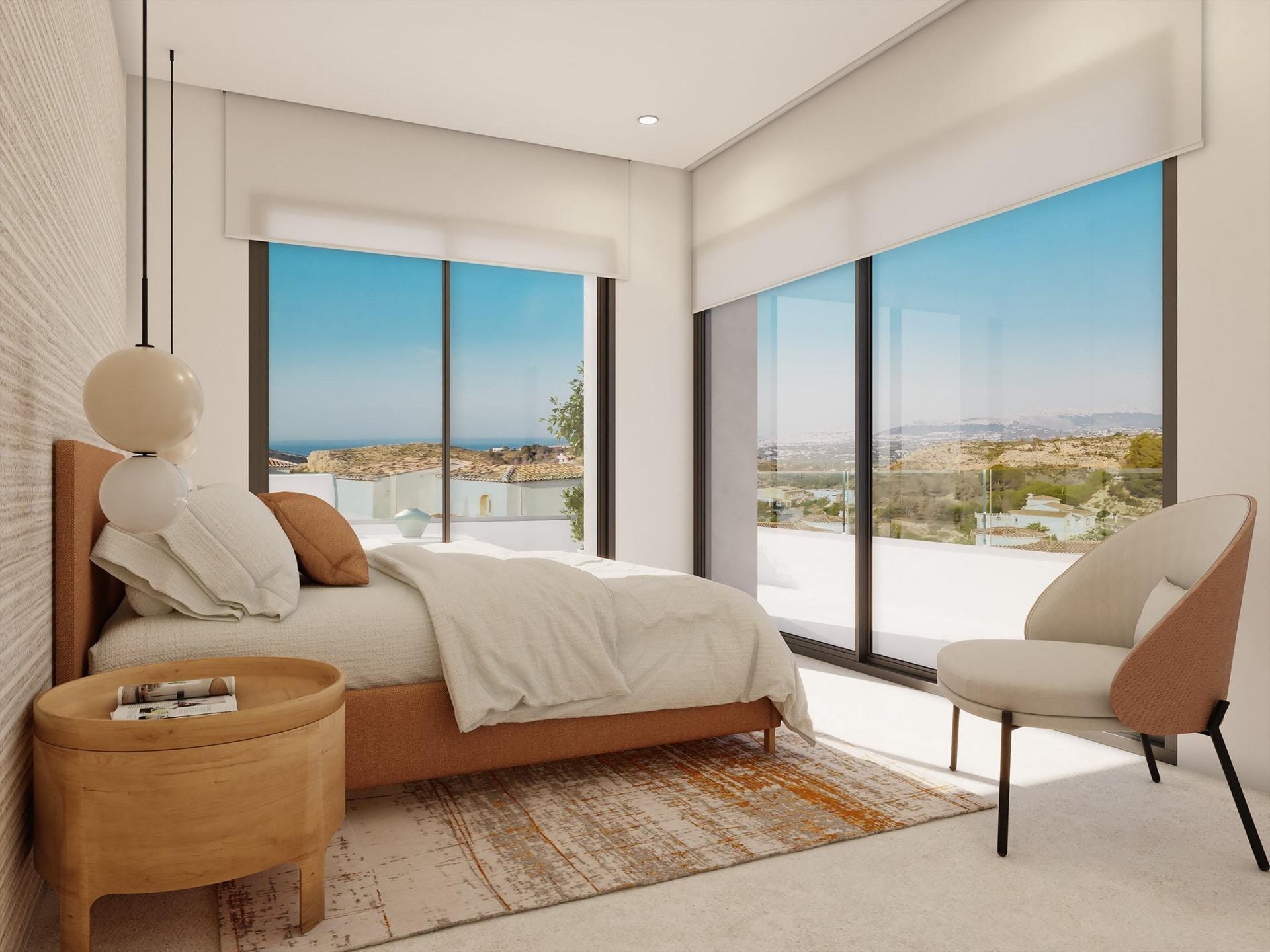Light-Filled 3 Bedroom Villa with Private Pool and Sea Views in Cumbre del Sol, Benitachell, Alicante