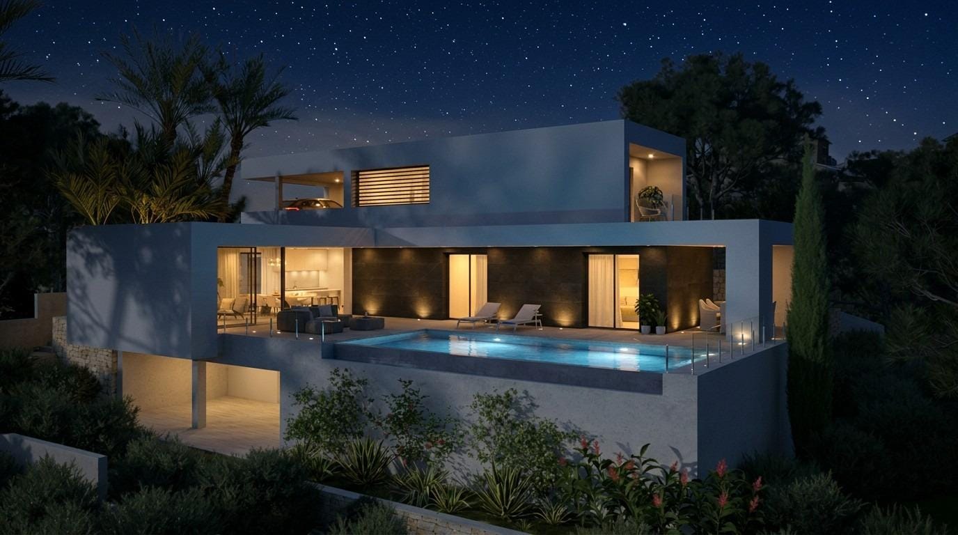 Serene 3 Bedroom Villa with Infinity Pool and Sea Views in Cumbre del Sol, Benitachell, Alicante