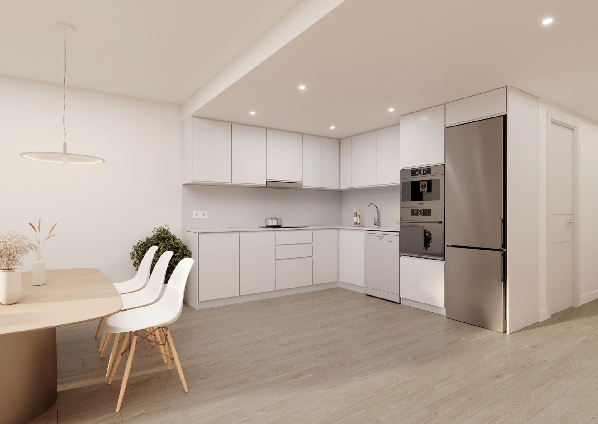 A-residential-development-comprising-bungalows-terraced-houses-and-villas-at-La-Manga-Club-11 Scenic New Build 3 Bedroom Penthouse with Private Solarium in La Manga Club, Murcia