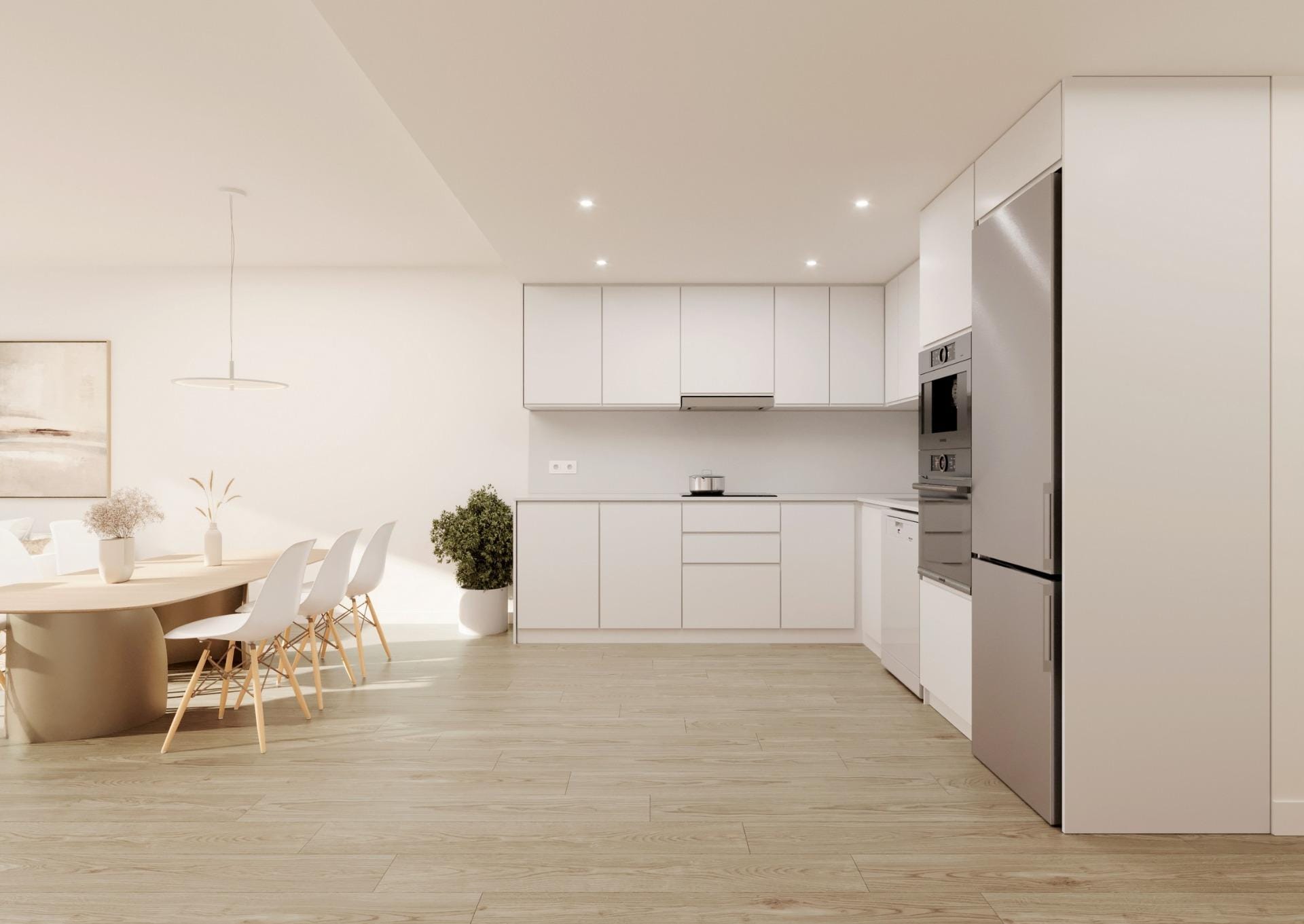 A-residential-development-comprising-bungalows-terraced-houses-and-villas-at-La-Manga-Club-12 Scenic New Build 3 Bedroom Penthouse with Private Solarium in La Manga Club, Murcia