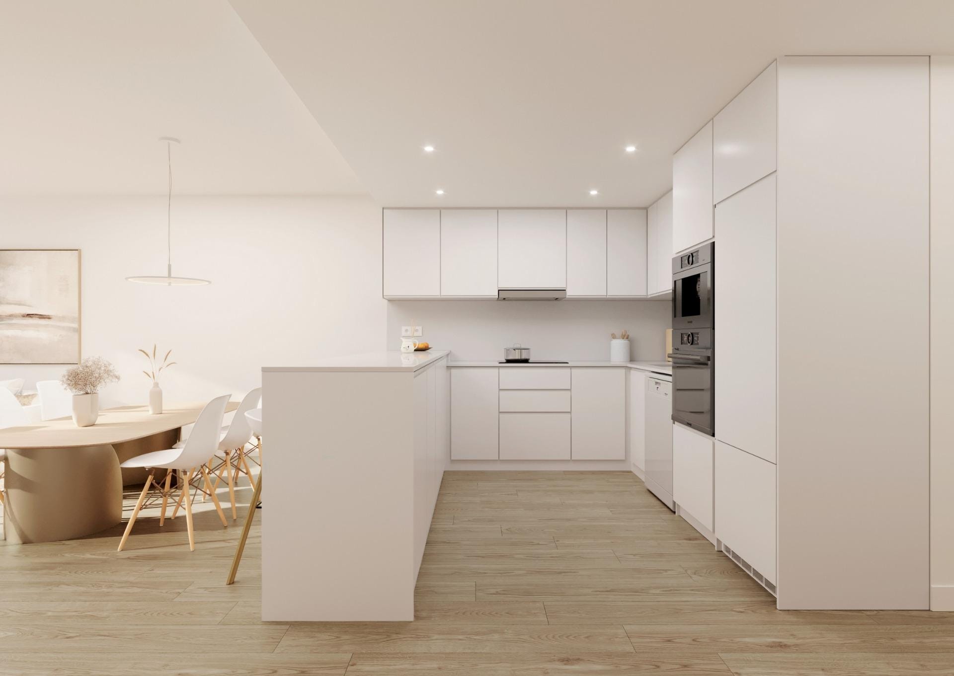 A-residential-development-comprising-bungalows-terraced-houses-and-villas-at-La-Manga-Club-13 Scenic New Build 3 Bedroom Penthouse with Private Solarium in La Manga Club, Murcia