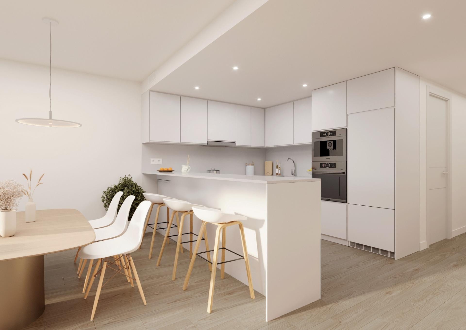 A-residential-development-comprising-bungalows-terraced-houses-and-villas-at-La-Manga-Club-14 Scenic New Build 3 Bedroom Penthouse with Private Solarium in La Manga Club, Murcia