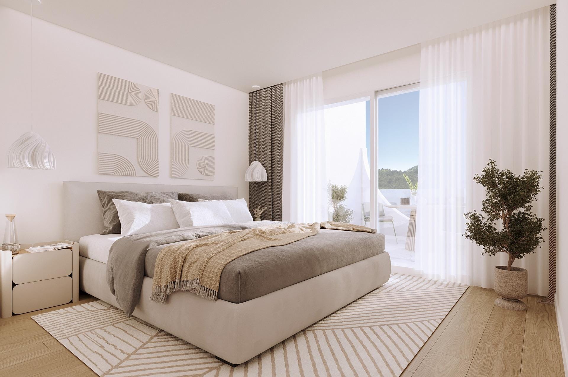 A-residential-development-comprising-bungalows-terraced-houses-and-villas-at-La-Manga-Club-15 Scenic New Build 3 Bedroom Penthouse with Private Solarium in La Manga Club, Murcia