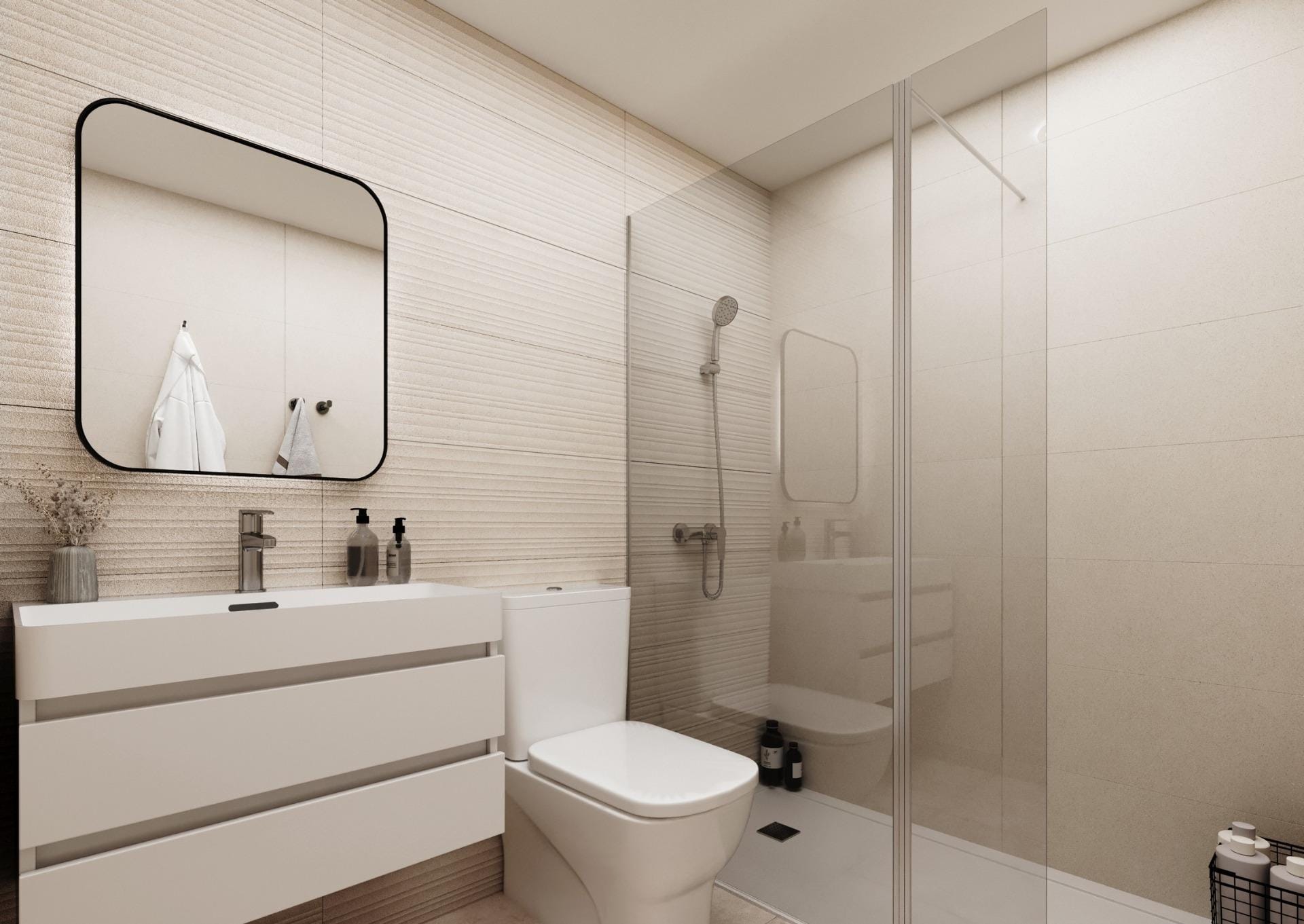 A-residential-development-comprising-bungalows-terraced-houses-and-villas-at-La-Manga-Club-19 Scenic New Build 3 Bedroom Penthouse with Private Solarium in La Manga Club, Murcia