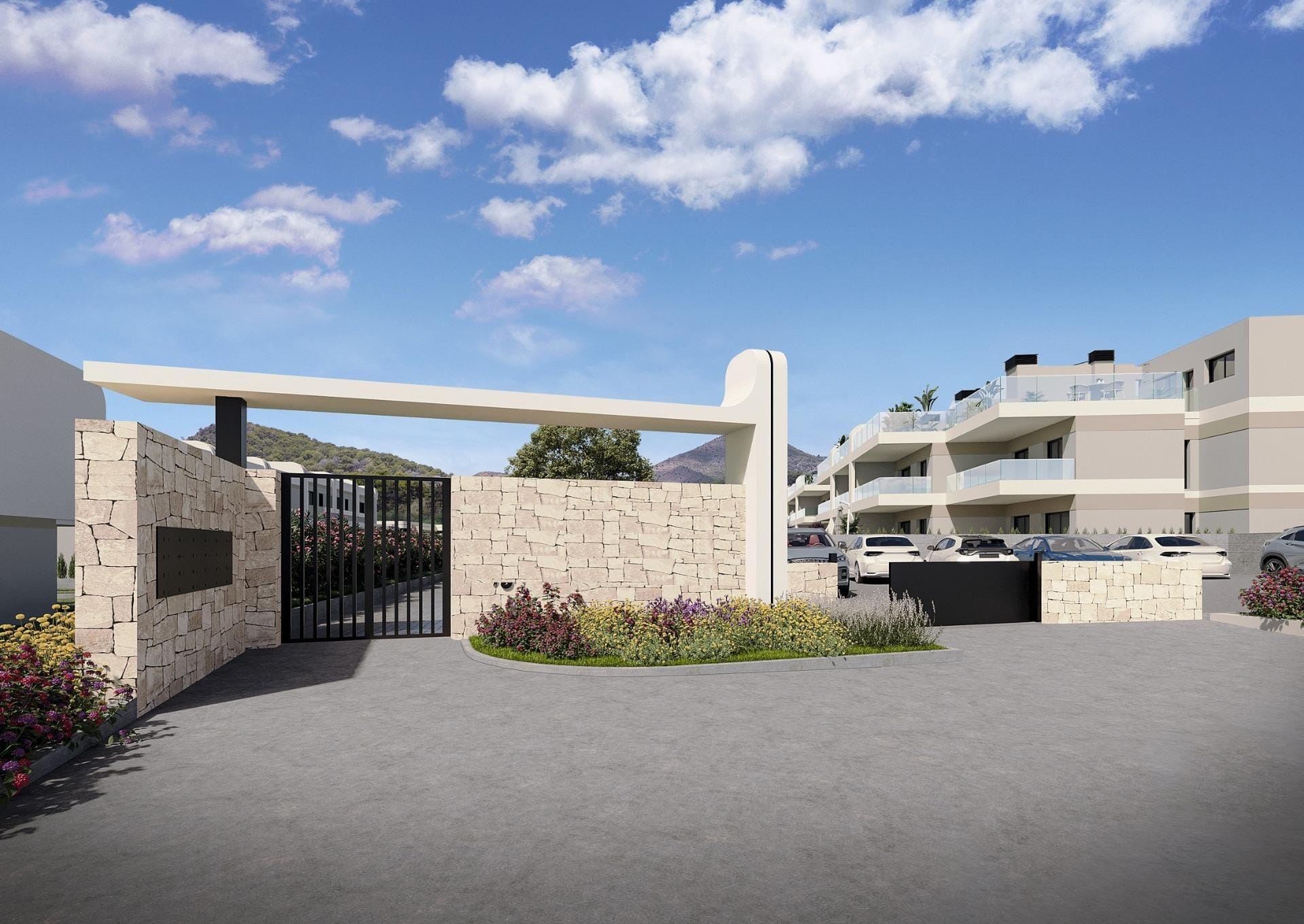 A-residential-development-comprising-bungalows-terraced-houses-and-villas-at-La-Manga-Club-22 Scenic New Build 3 Bedroom Penthouse with Private Solarium in La Manga Club, Murcia