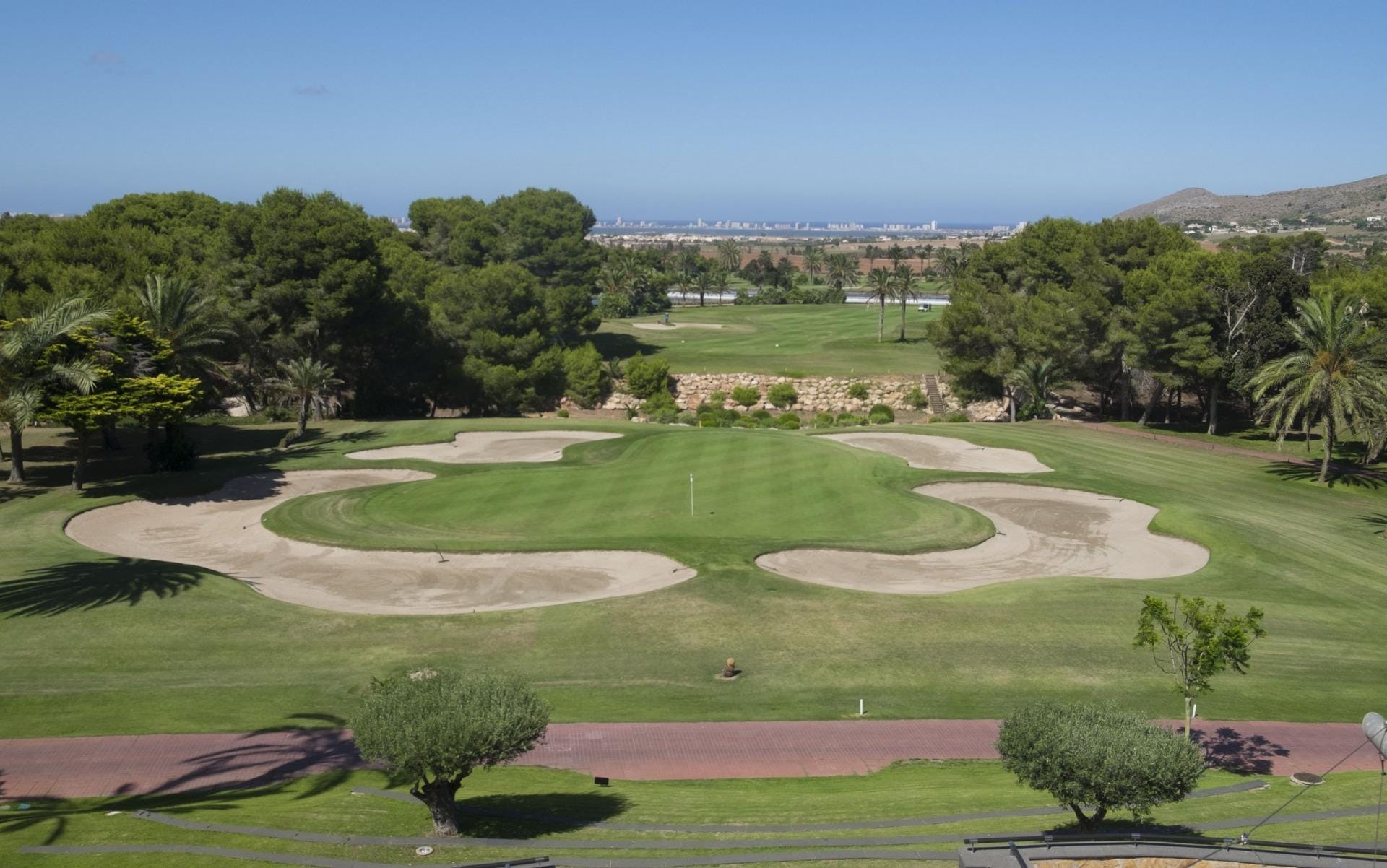 A-residential-development-comprising-bungalows-terraced-houses-and-villas-at-La-Manga-Club-25 Scenic New Build 3 Bedroom Penthouse with Private Solarium in La Manga Club, Murcia
