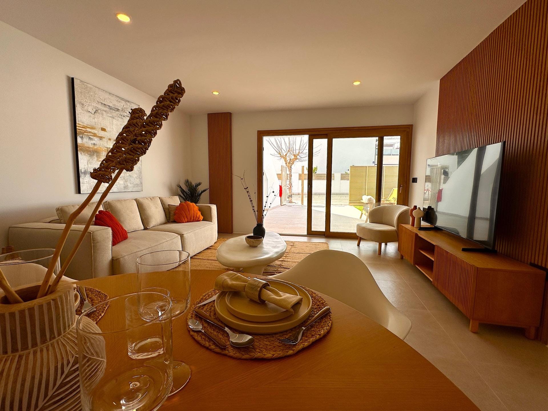 Bright New Build 2 Bedroom Ground Floor Apartment with Private Terrace in San Pedro del Pinatar, Murcia