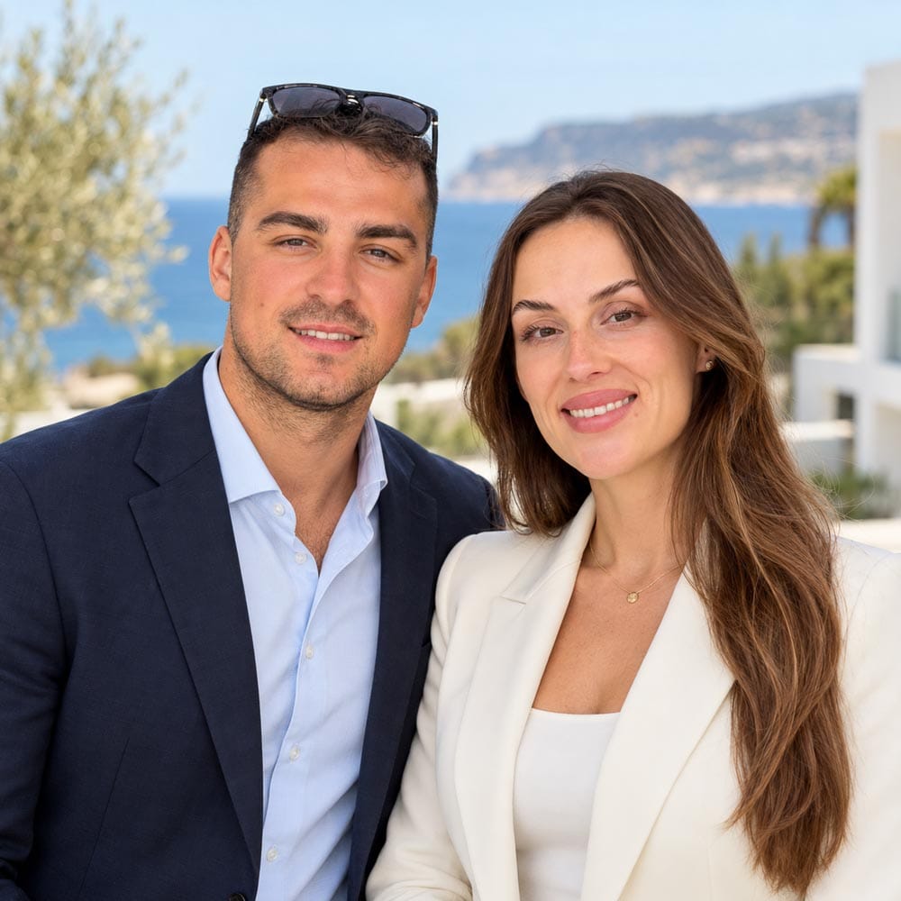 Borislav Manolov and Diana Tsybulina of La Bella Vita Real Estate on the Costa Blanca