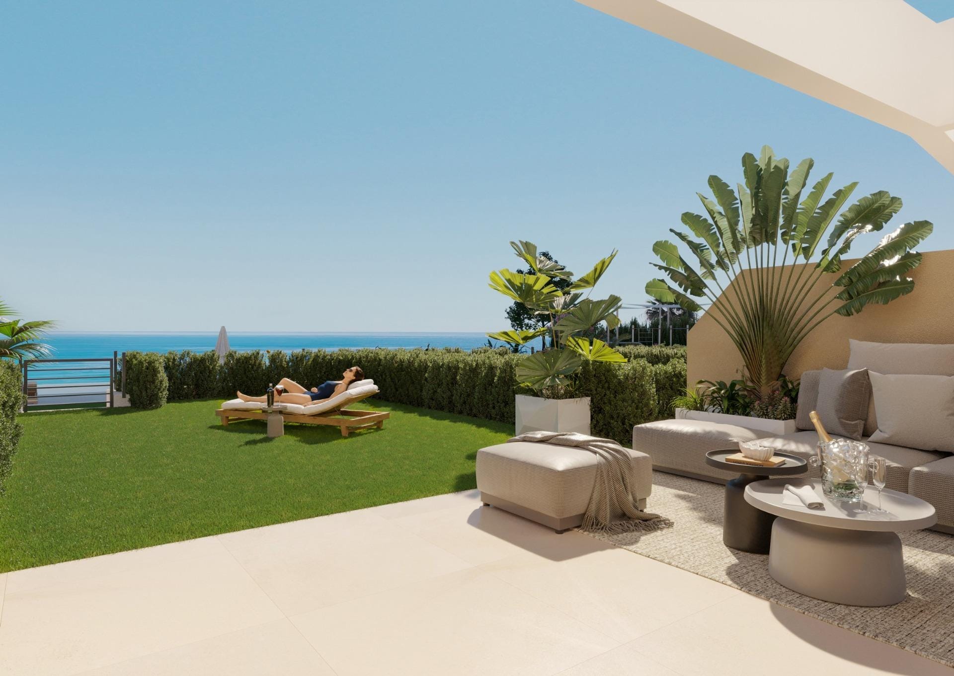 Exclusive-Frontline-Beach-Homes-in-El-Campello-Costa-Blanca-6 Elegant 3 Bedroom Semi-Detached House with Sea Views and Private Solarium in El Campello, Alicante