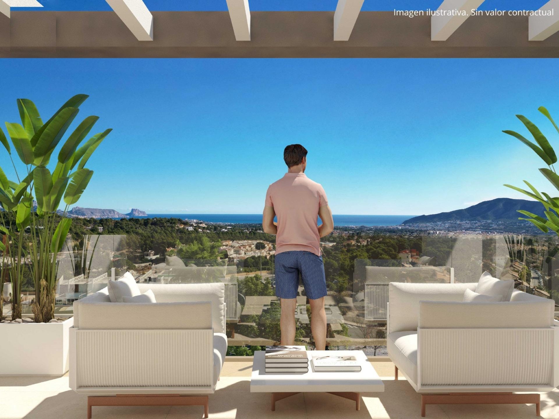 NEW-BUILD-RESIDENTIAL-COMPLEX-IN-LA-NUCIA-5 Scenic New Build 4 Bedroom Townhouse with Sea Views in La Nucia, Alicante